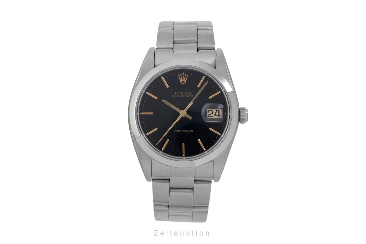 Rolex Oysterdate Precision Handaufzug Edelstahl Herrenuhr Ref. 6694 Klassiker [2604690]
