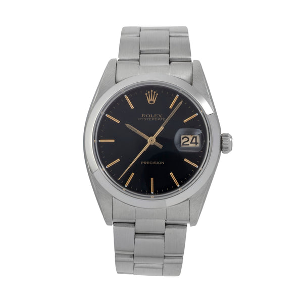 Rolex Oysterdate Precision Handaufzug Edelstahl Herrenuhr Ref. 6694 Klassiker [2604690]