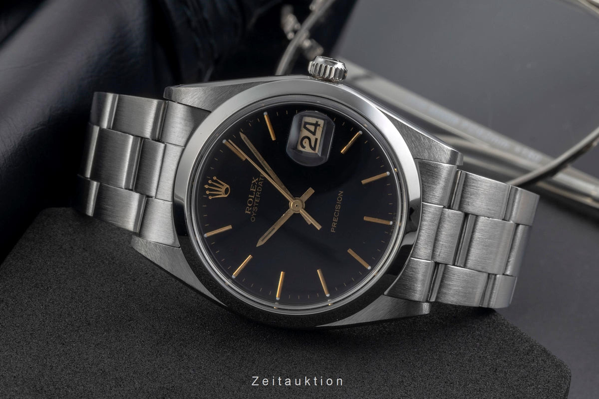 Rolex Oysterdate Precision Handaufzug Edelstahl Herrenuhr Ref. 6694 Klassiker [2604690]