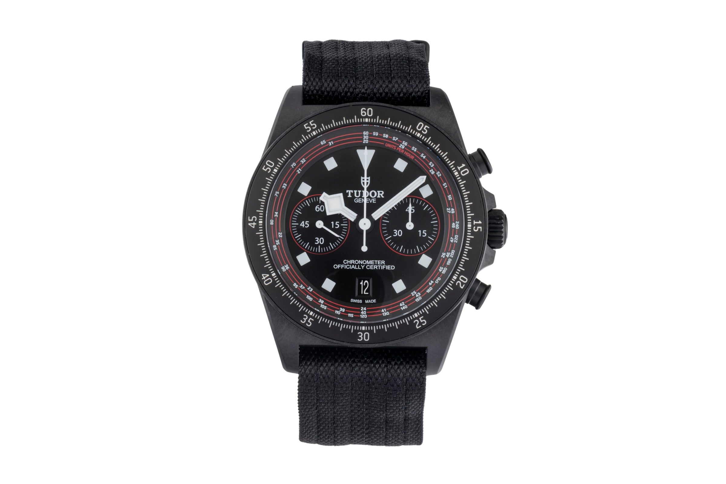 Tudor Pelagos chronographe carbone automatique montre pour hommes 25827KN-0001 LP: 5760EUR  [2604691]