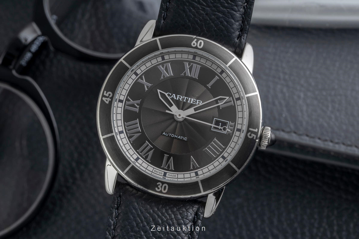 Cartier Croisiere steel automatic men's watch WSRN0003  [2604696]