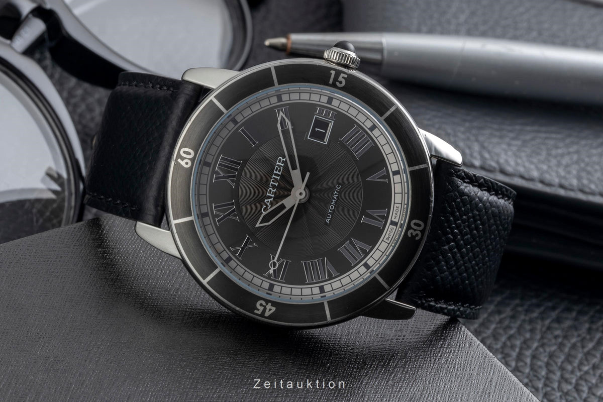 Cartier Croisiere steel automatic men's watch WSRN0003  [2604696]