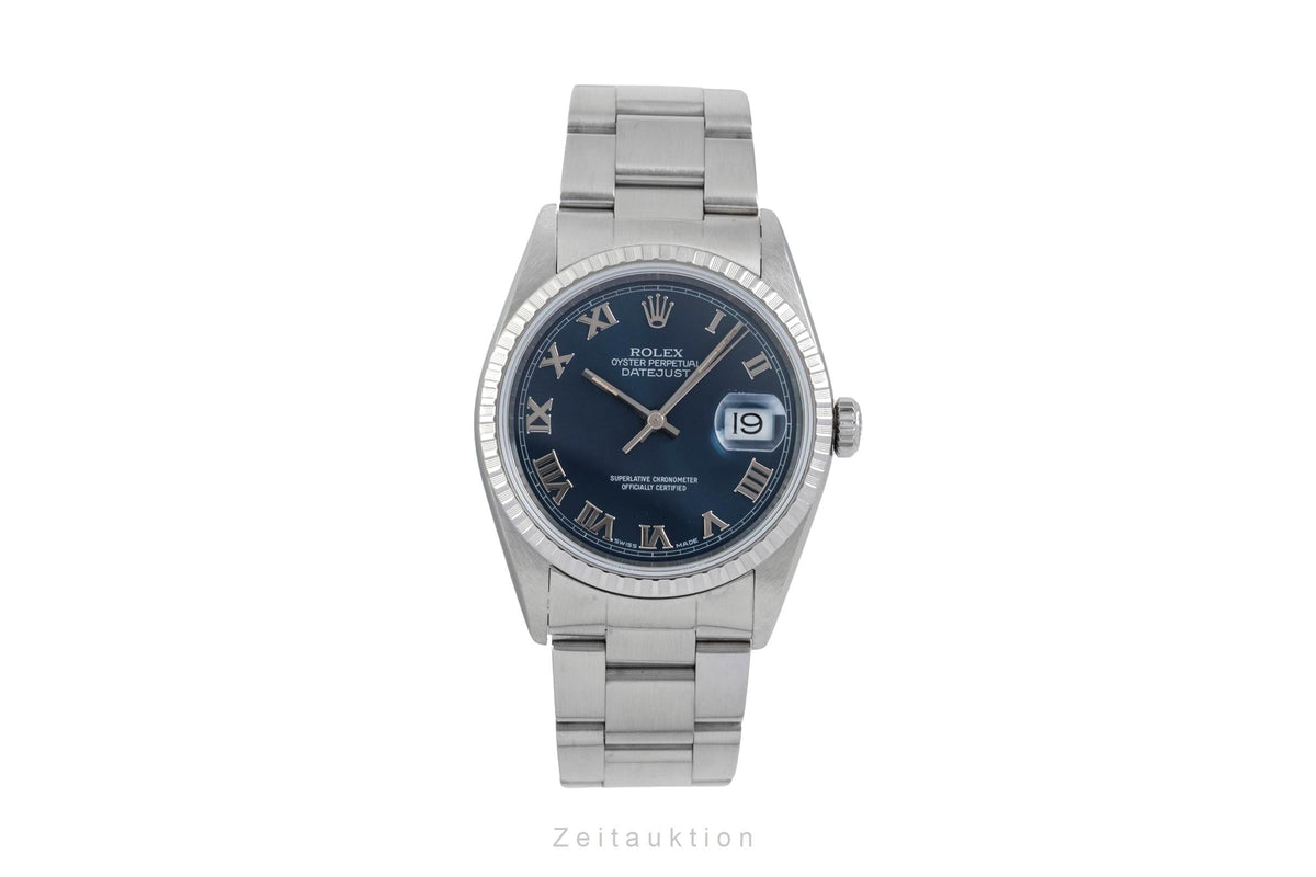 Rolex Datejust steel automatic men's watch 16220  [2604704]