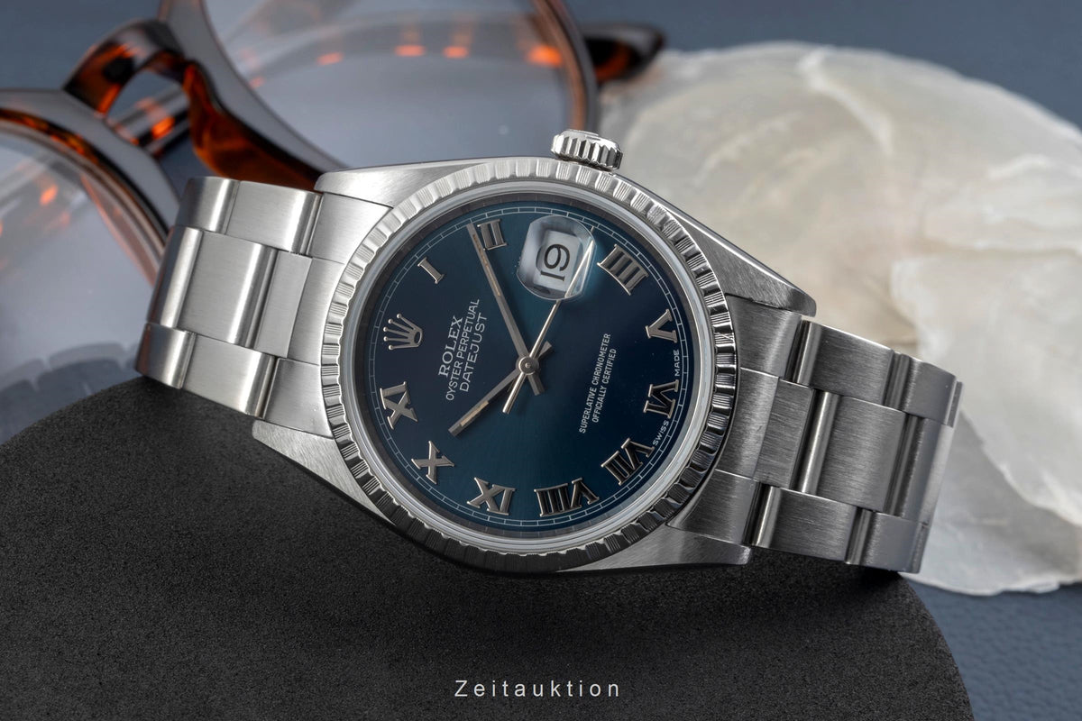 Rolex Datejust steel automatic men's watch 16220  [2604704]