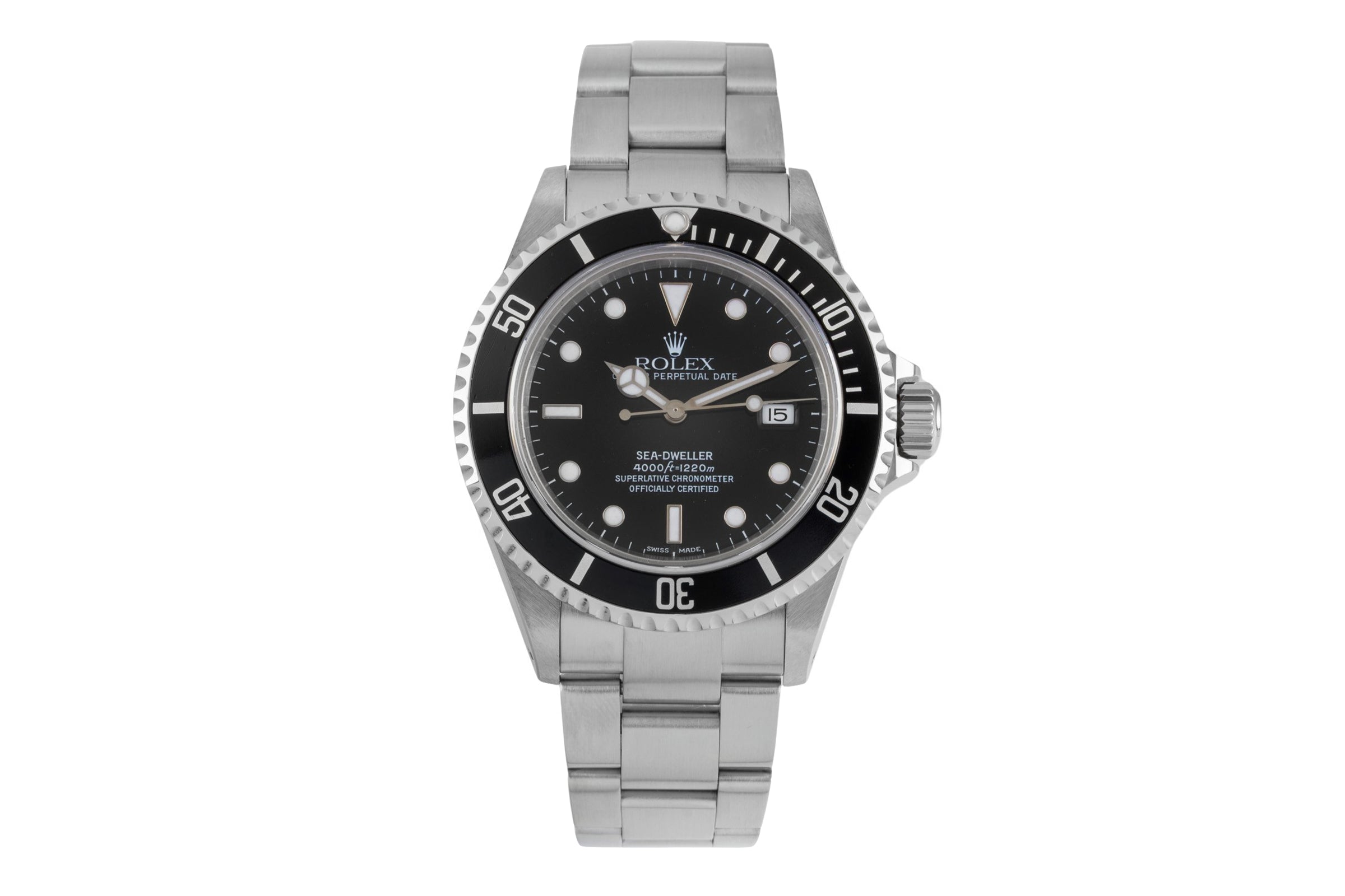 Rolex Sea-Dweller 4000ft Automatik Herrenuhr Oyster Perpetual Ref 16600T P-Serie [2604706]