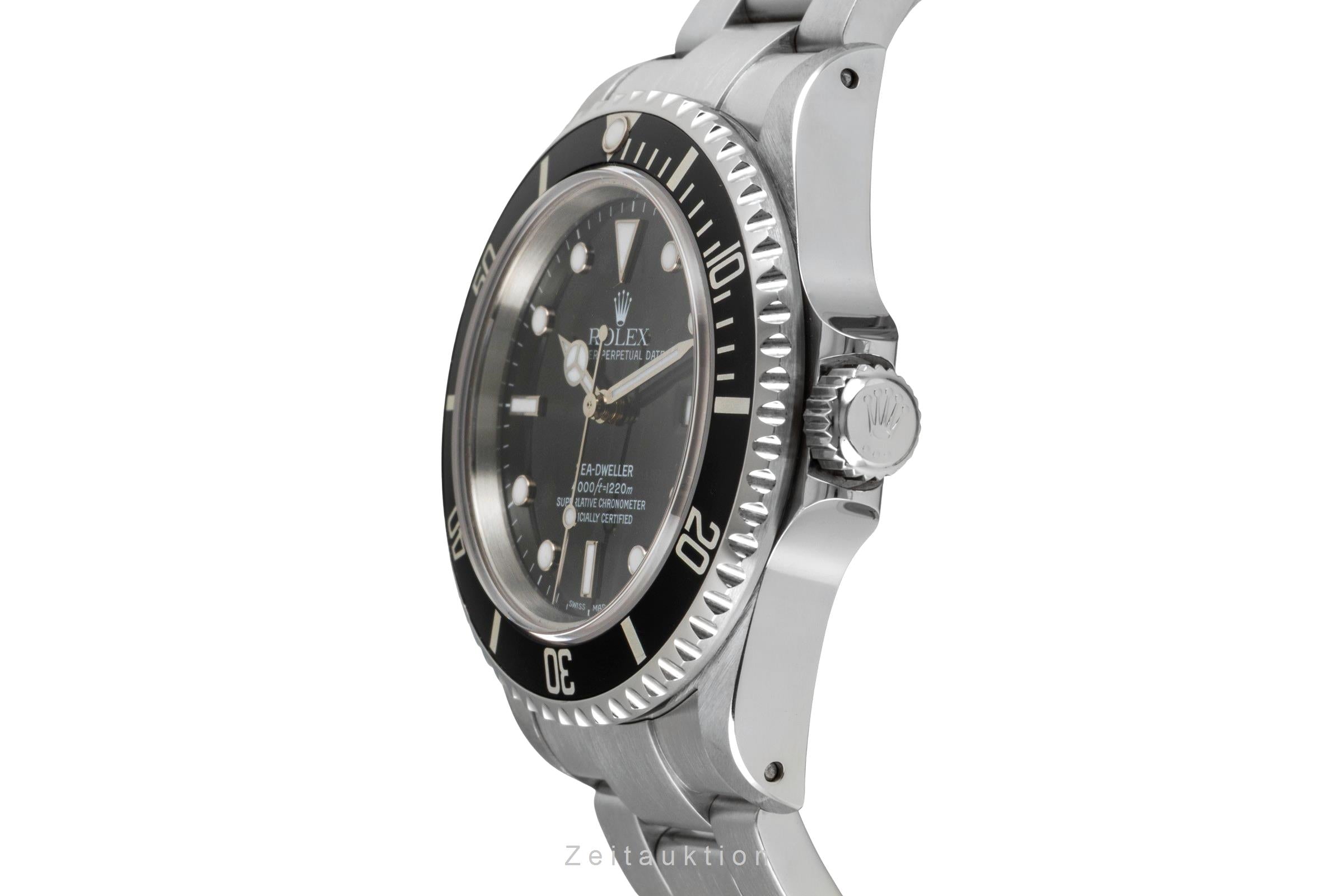 Rolex Sea-Dweller 4000ft Automatik Herrenuhr Oyster Perpetual Ref 16600T P-Serie [2604706]