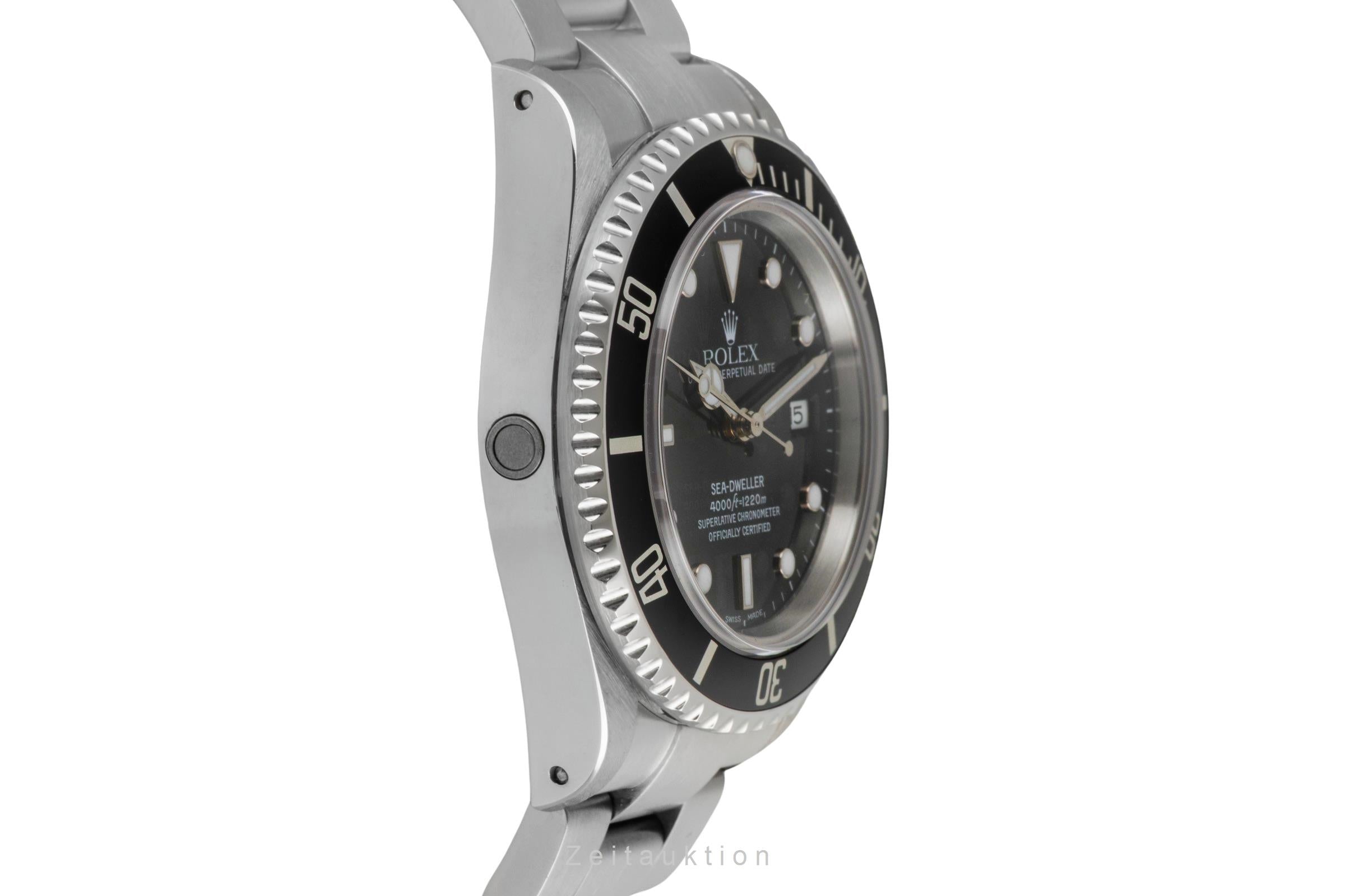 Rolex Sea-Dweller 4000ft Automatik Herrenuhr Oyster Perpetual Ref 16600T P-Serie [2604706]