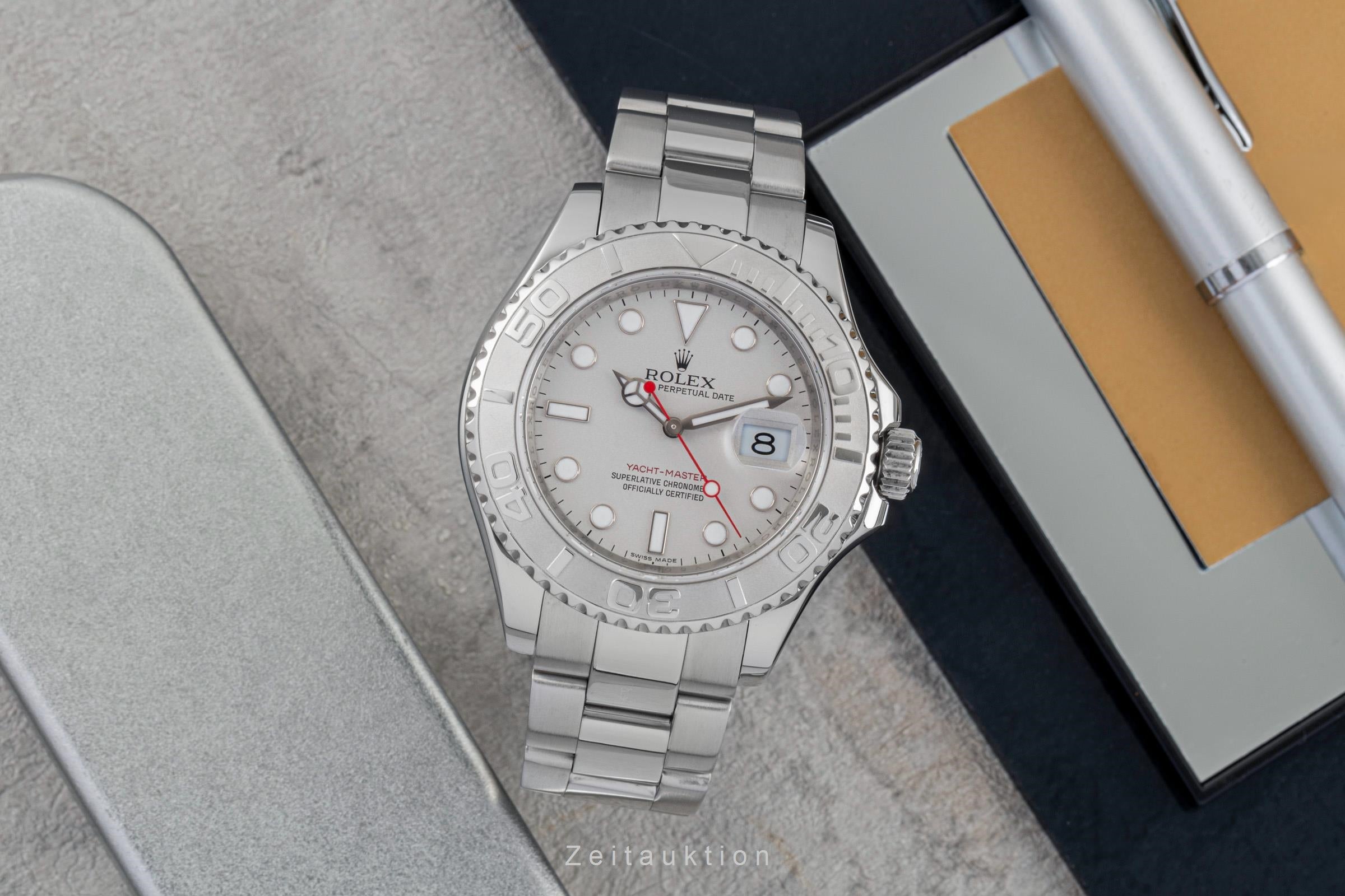 Rolex Yacht-Master acero / platino automático reloj para caballeros 16622  [2604707]