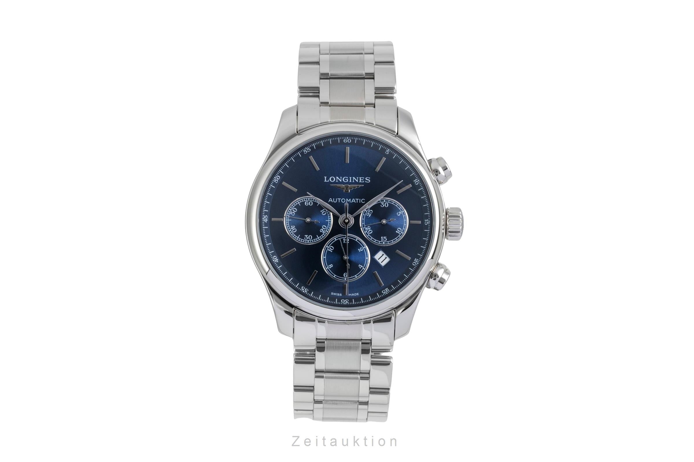 Longines Master Collection Chronograph Automatik Ref. L2.859.4.92.6 B&P 2021 [2604708]
