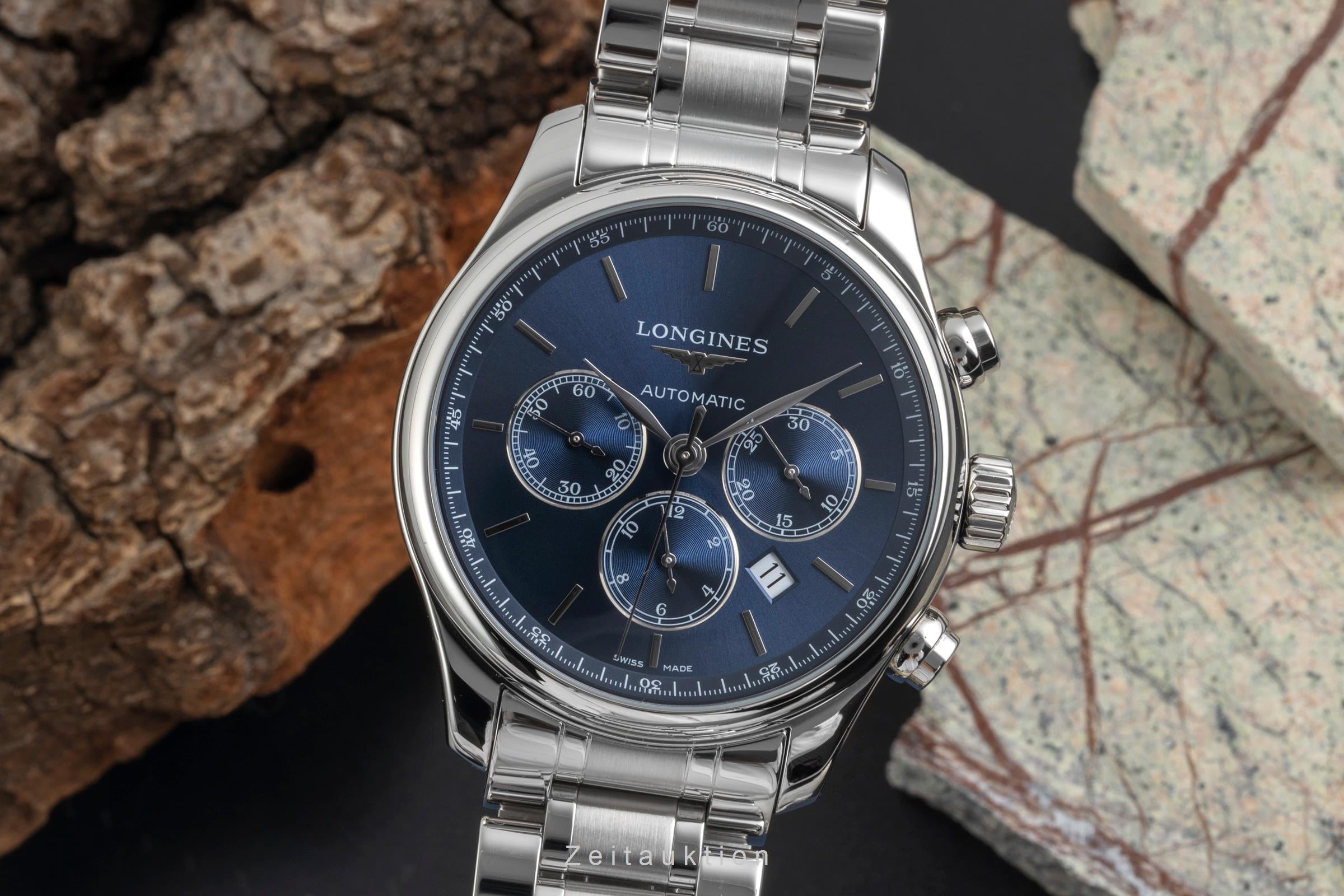Longines Master Collection Chronograph Automatik Ref. L2.859.4.92.6 B&P 2021 [2604708]