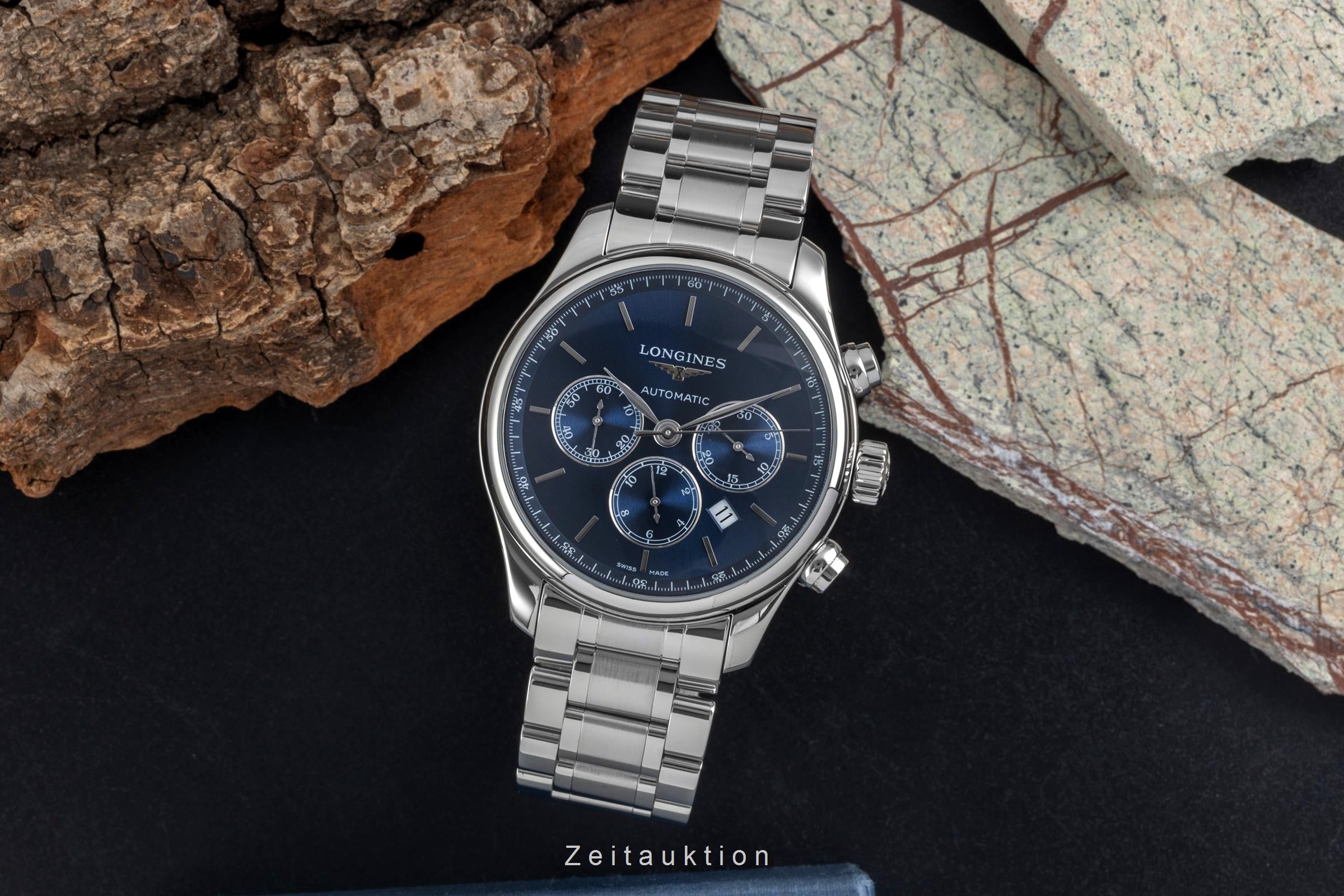 Longines Master Collection Chronograph Automatik Ref. L2.859.4.92.6 B&P 2021 [2604708]