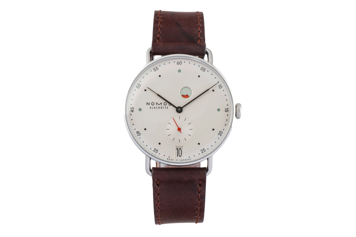 Nomos Metro acier à remontage manuel montre pour hommes 1101 LP: 3440EUR  [2604709]