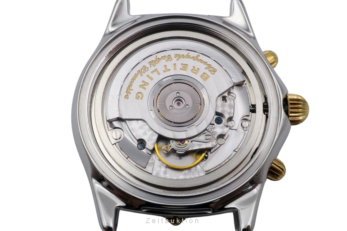 Breitling Shadow Flyback Chronograph Stahl / Gold Automatik Herrenuhr Ref B35312 [2604710]