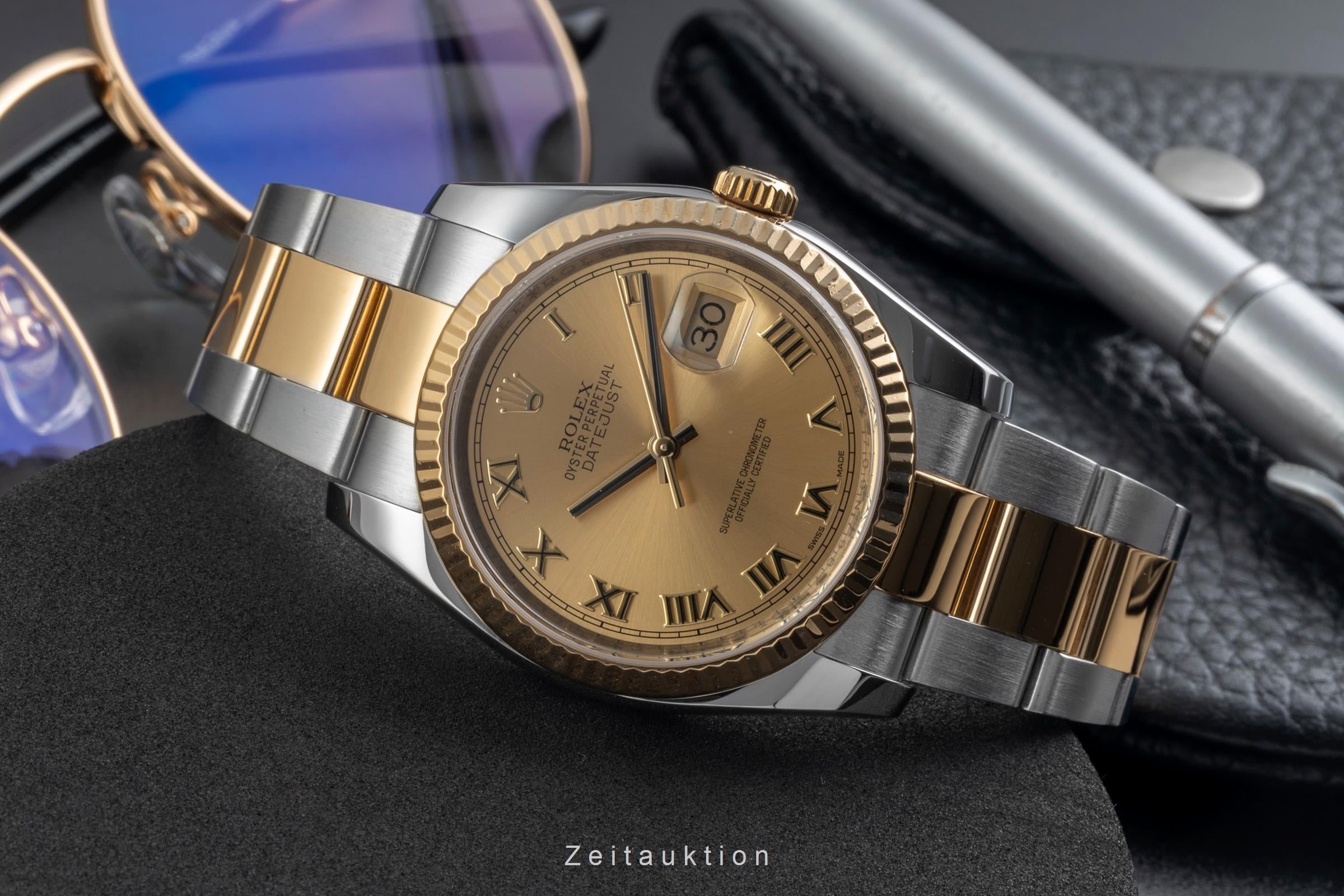 Rolex Datejust acero / oro automático reloj para caballeros 116233  [2604711]
