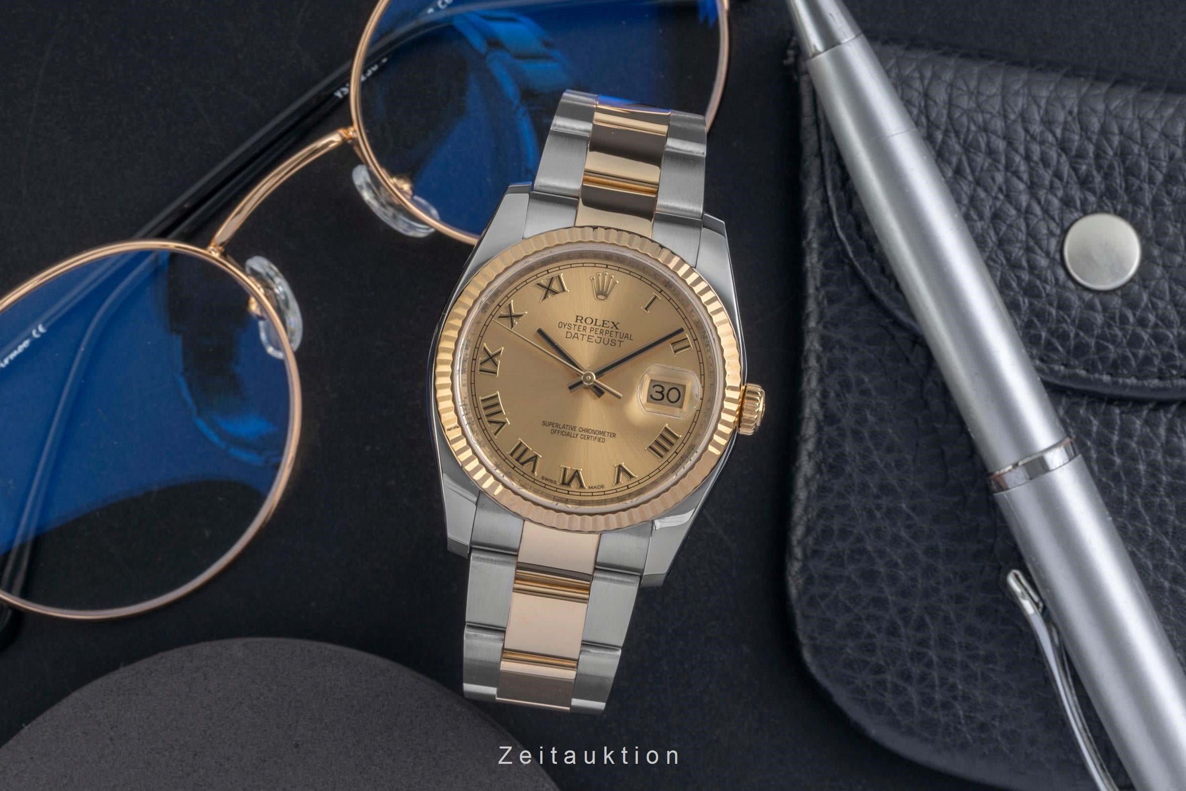 Rolex Datejust acero / oro automático reloj para caballeros 116233  [2604711]