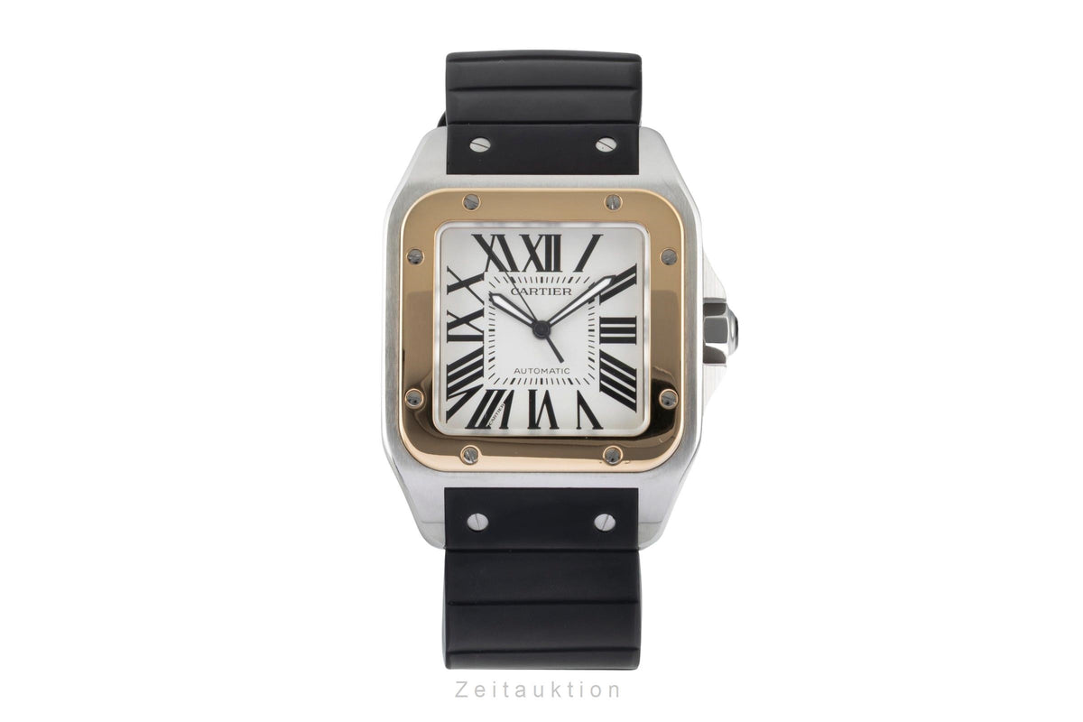 Cartier Santos 100 acero / oro automático reloj para caballeros 2656  [2604713]