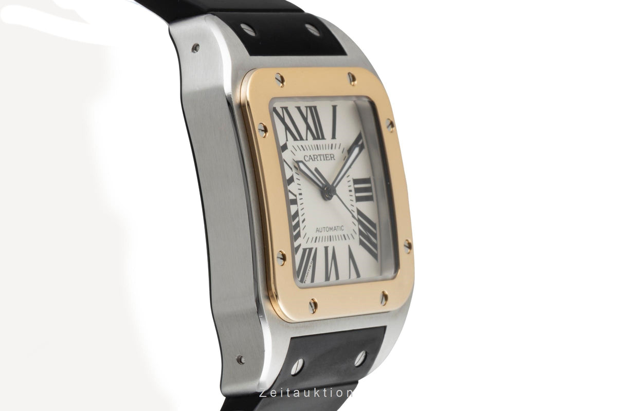 Cartier Santos 100 acero / oro automático reloj para caballeros 2656  [2604713]