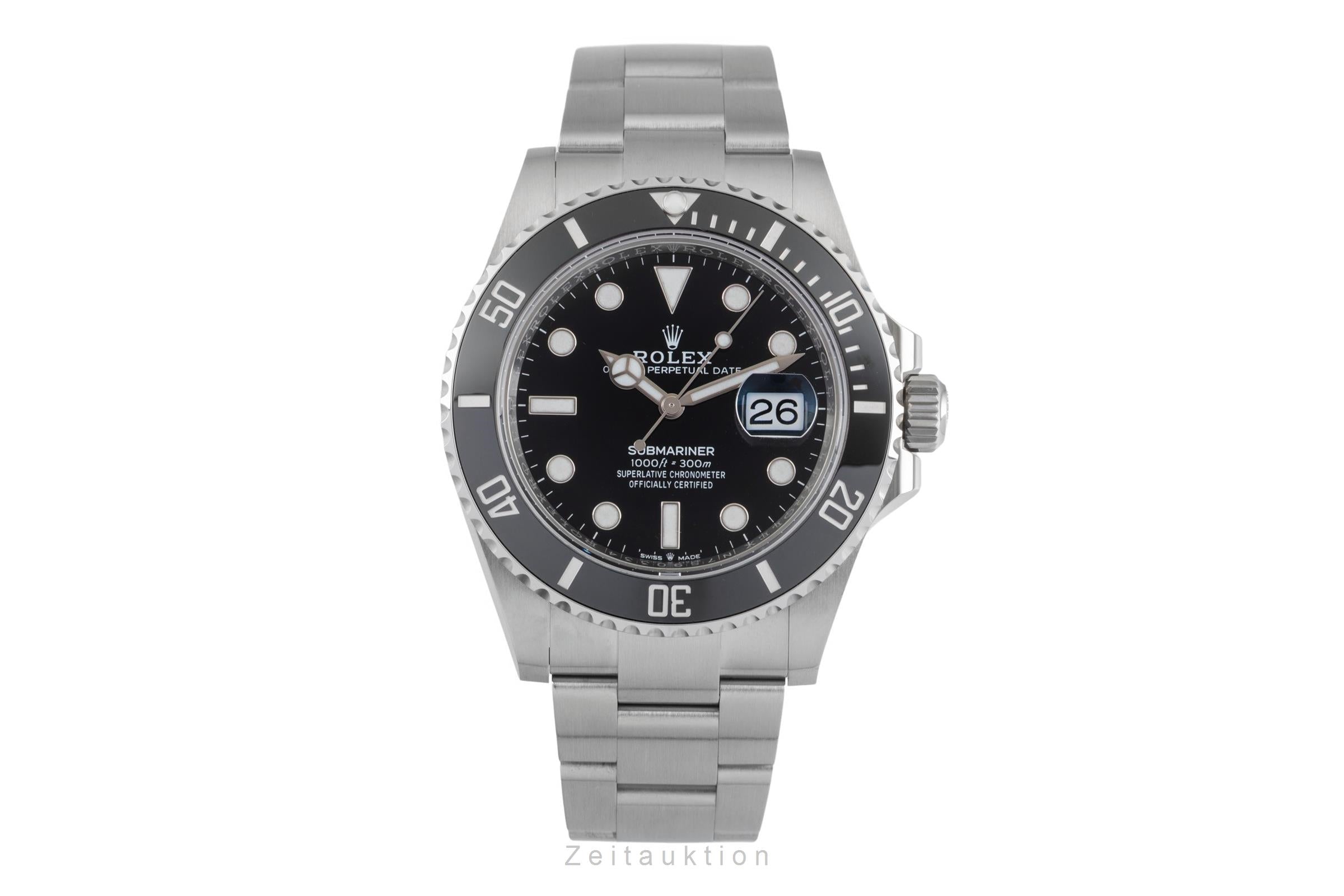 Rolex Submariner steel automatic men's watch 126610LN-0001  [2604715]