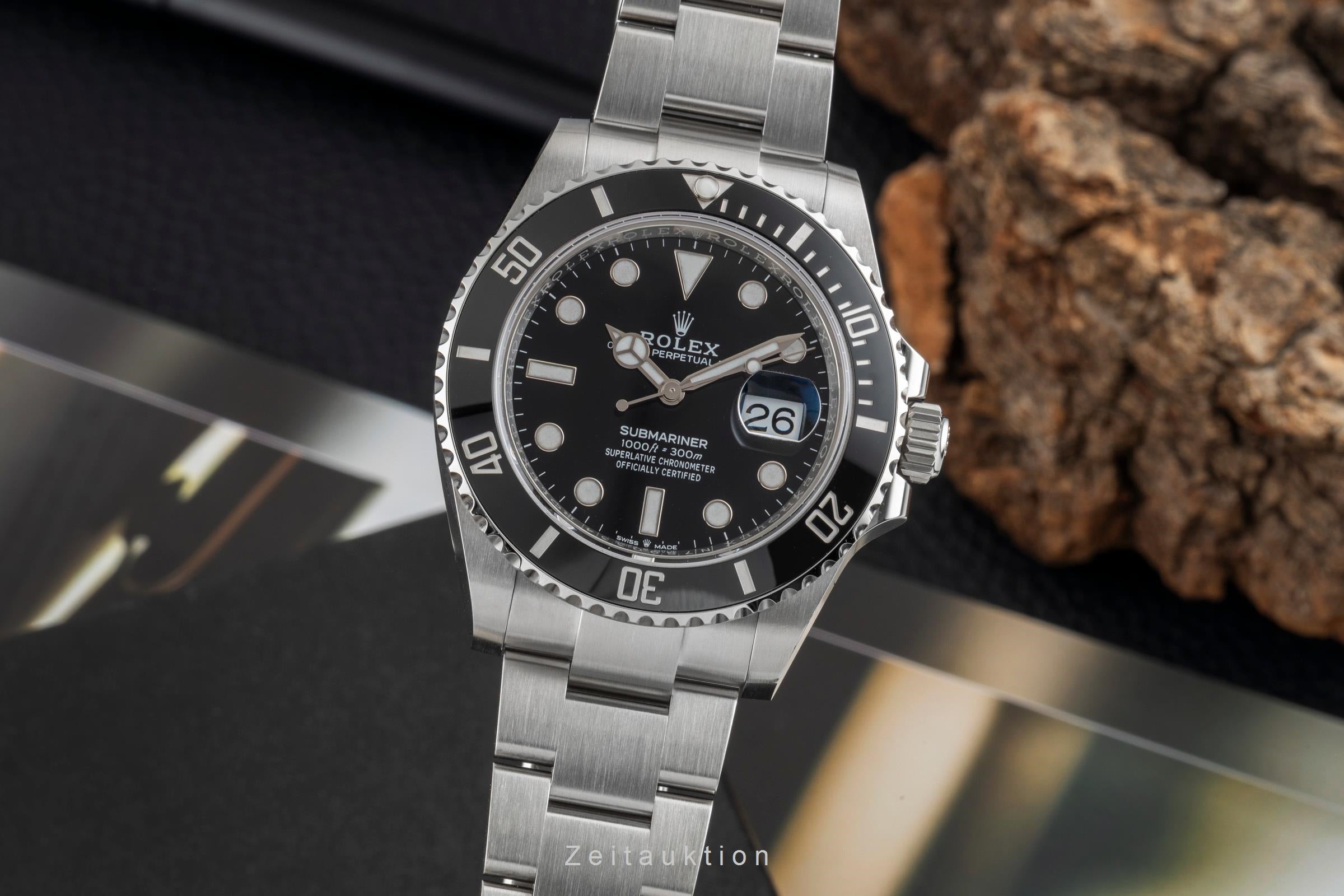 Rolex Submariner steel automatic men's watch 126610LN-0001  [2604715]