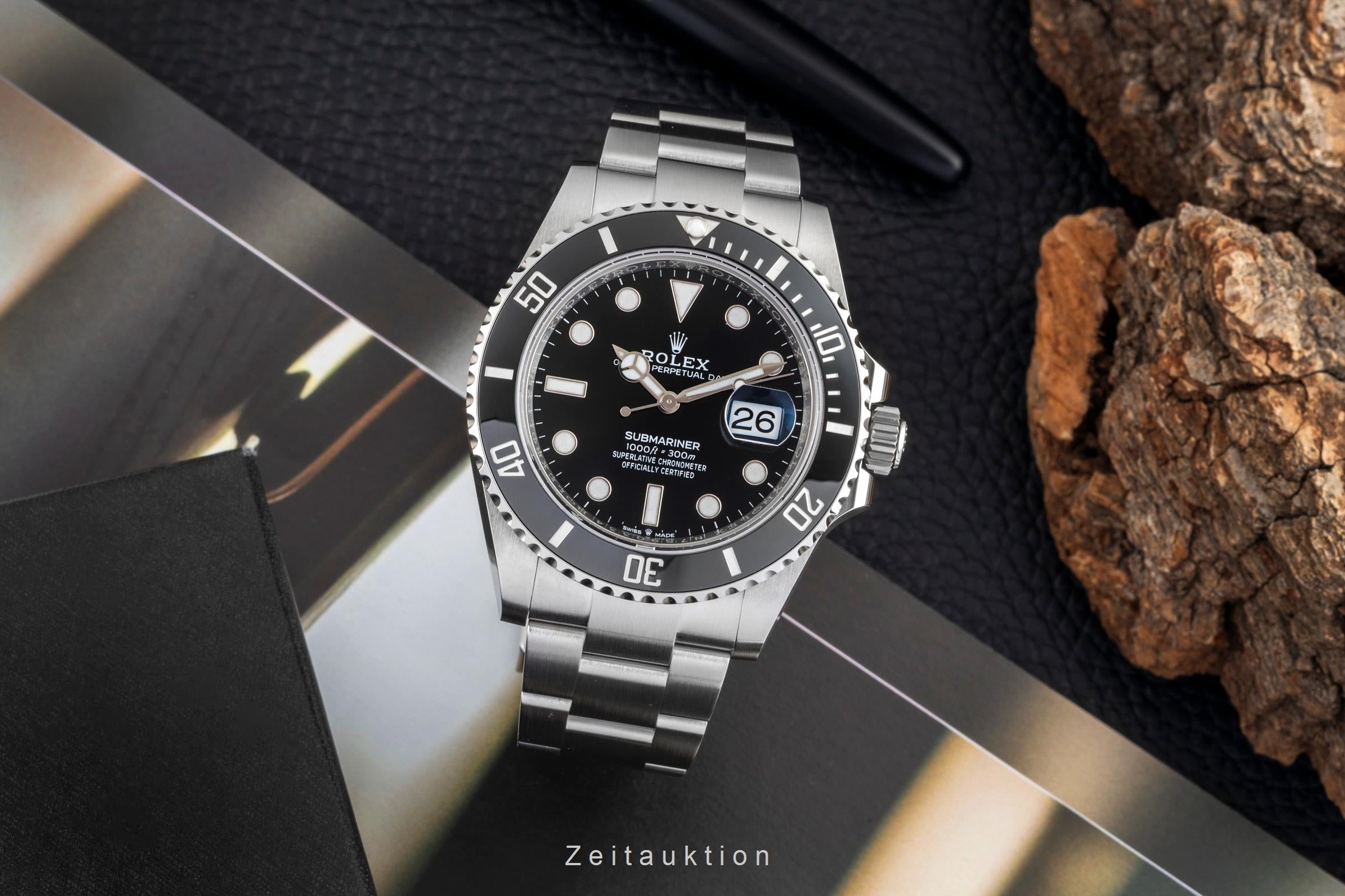 Rolex Submariner steel automatic men's watch 126610LN-0001  [2604715]