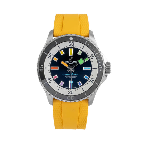 Breitling Superocean steel automatic men's watch A17375211B2S2 LP: 5550EUR  [2604716]