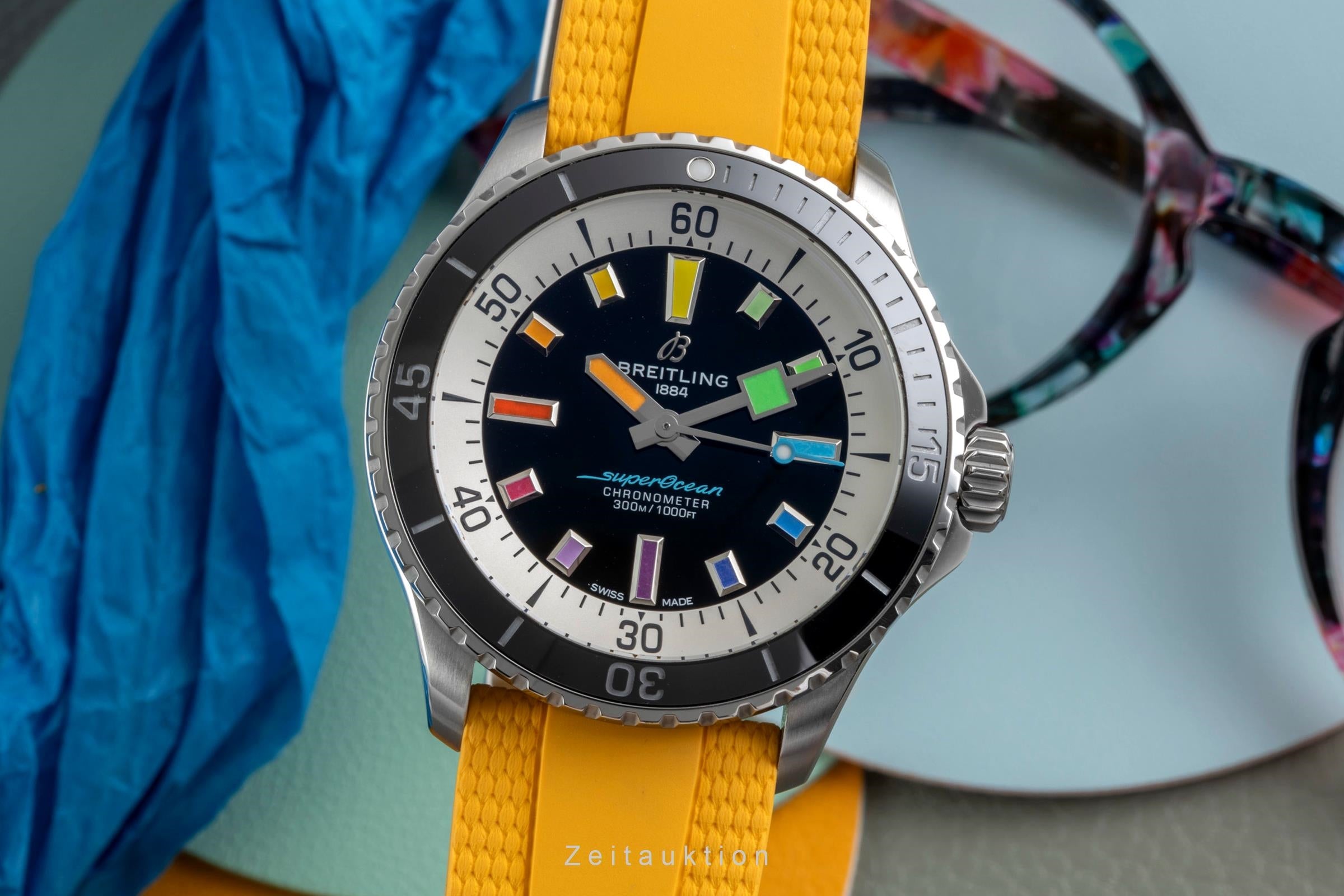 Breitling Superocean steel automatic men's watch A17375211B2S2 LP: 5550EUR  [2604716]