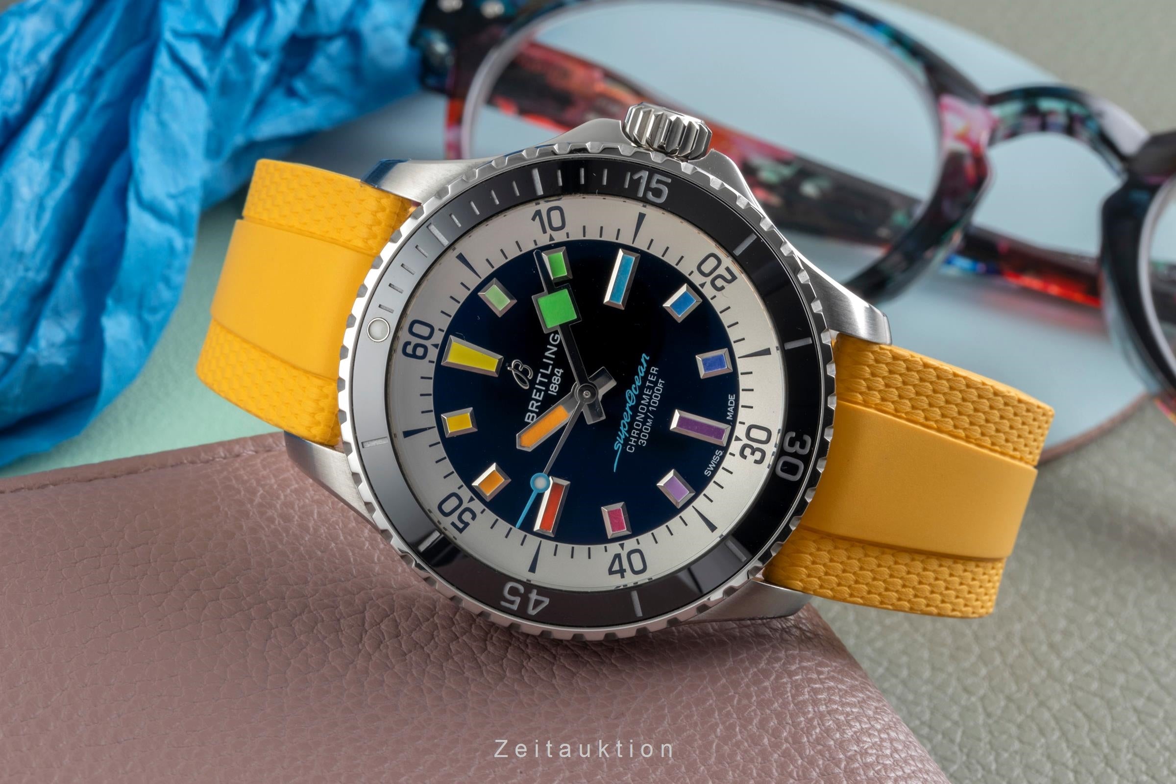 Breitling Superocean steel automatic men's watch A17375211B2S2 LP: 5550EUR  [2604716]