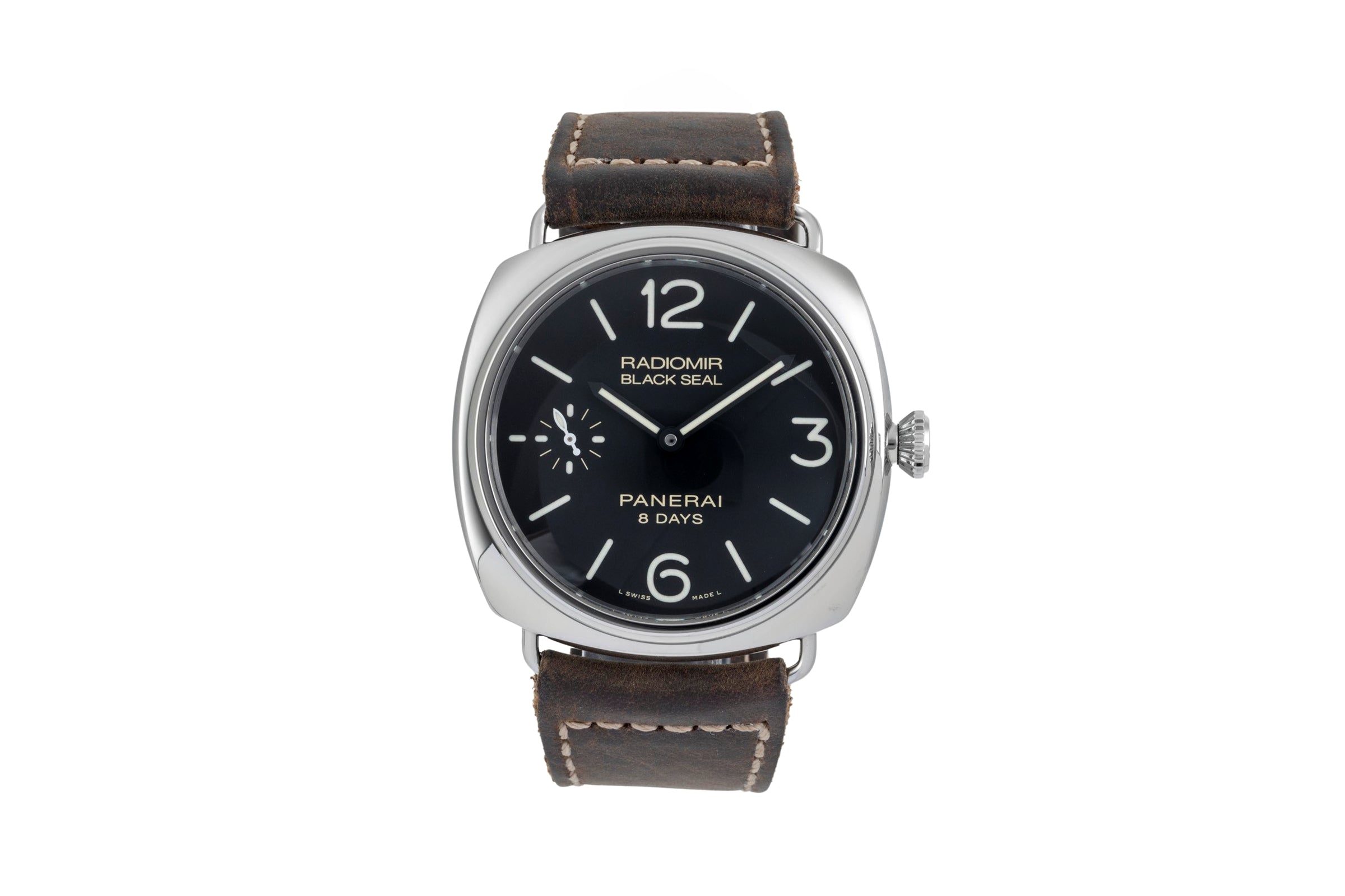 Panerai Black Seal steel automatic men's watch PAM00609  [2604717]
