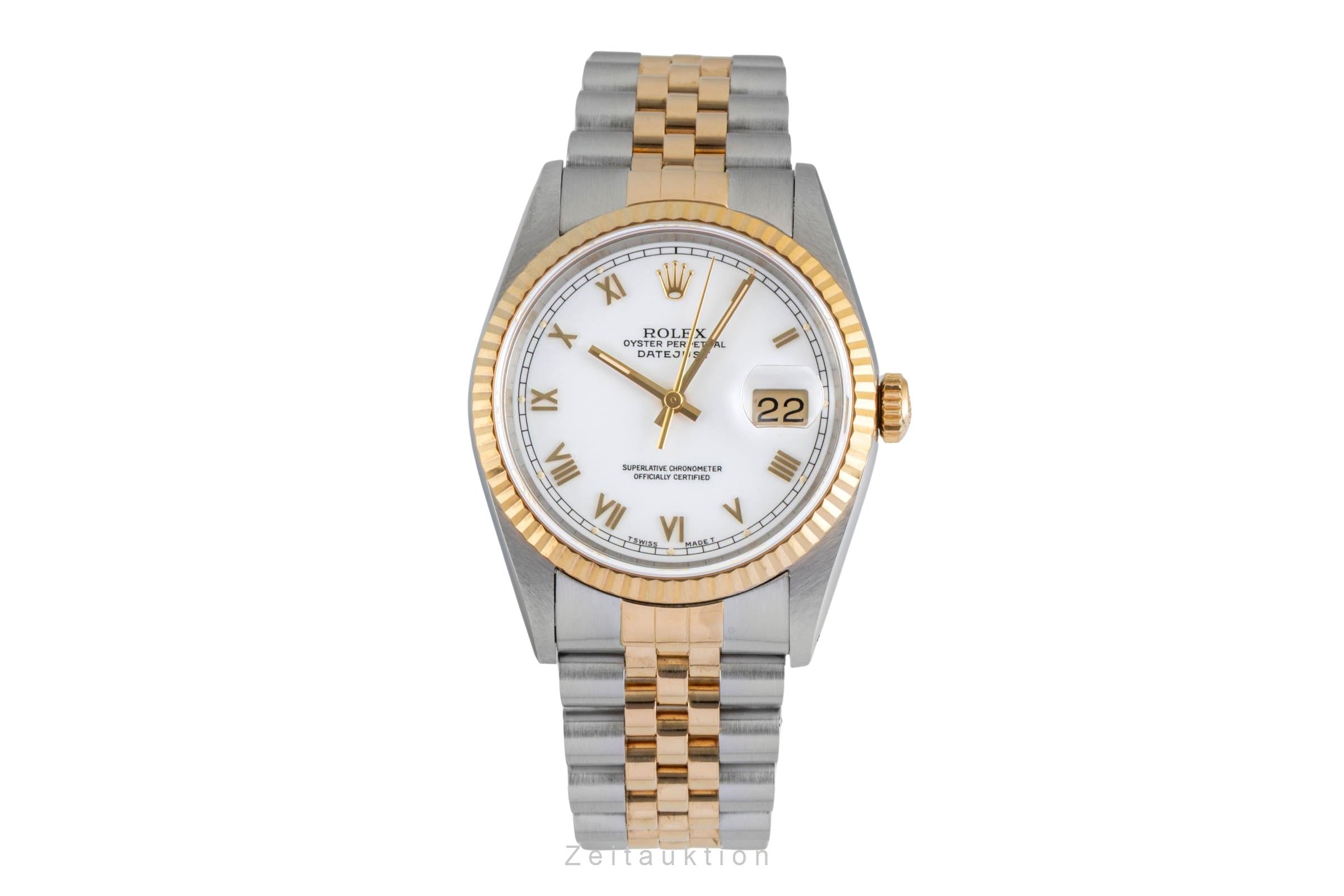 Rolex Datejust steel / gold automatic men's watch 16233  [2604719]