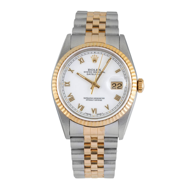 Rolex Datejust steel / gold automatic men's watch 16233  [2604719]