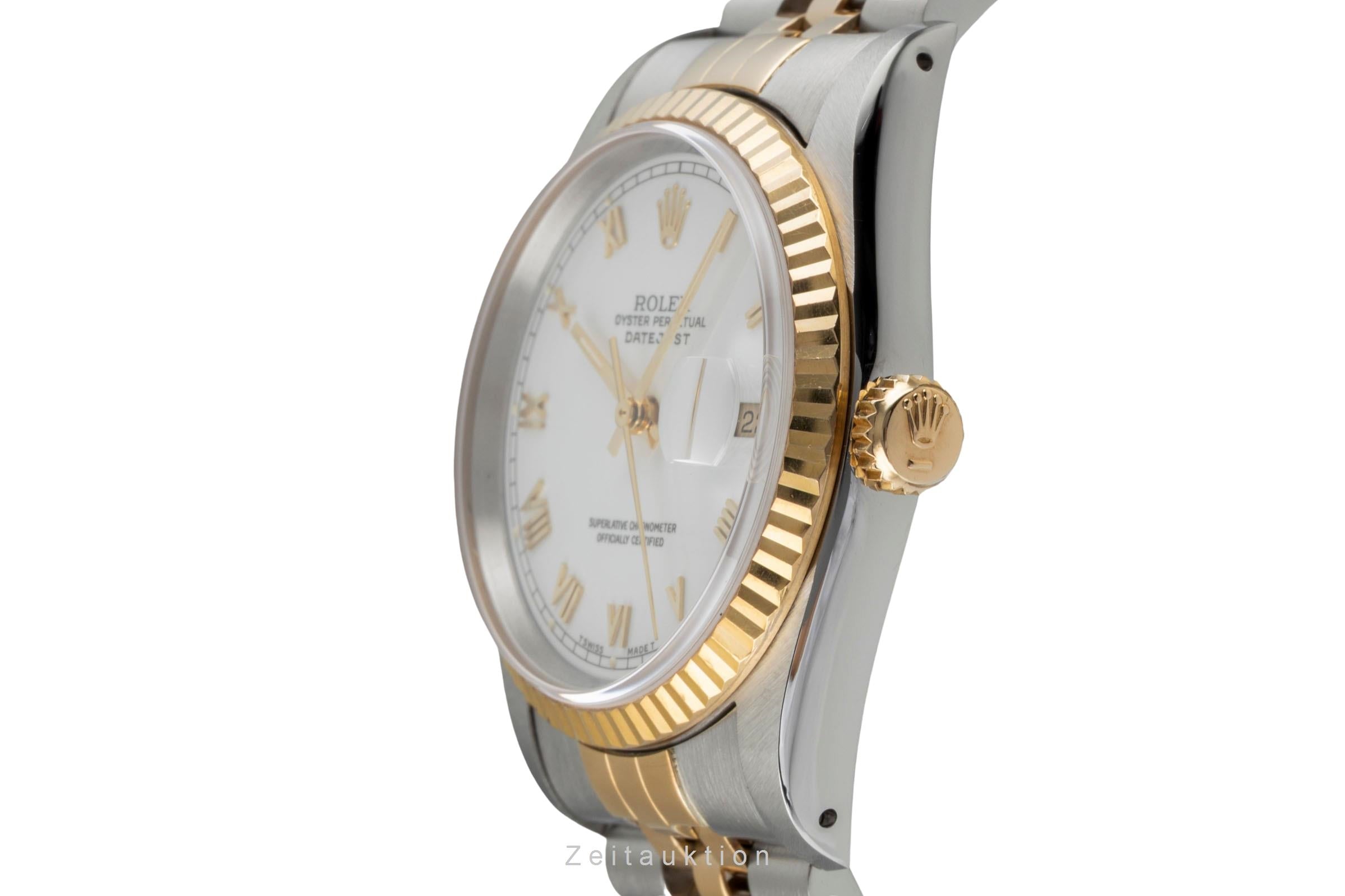 Rolex Datejust steel / gold automatic men's watch 16233  [2604719]