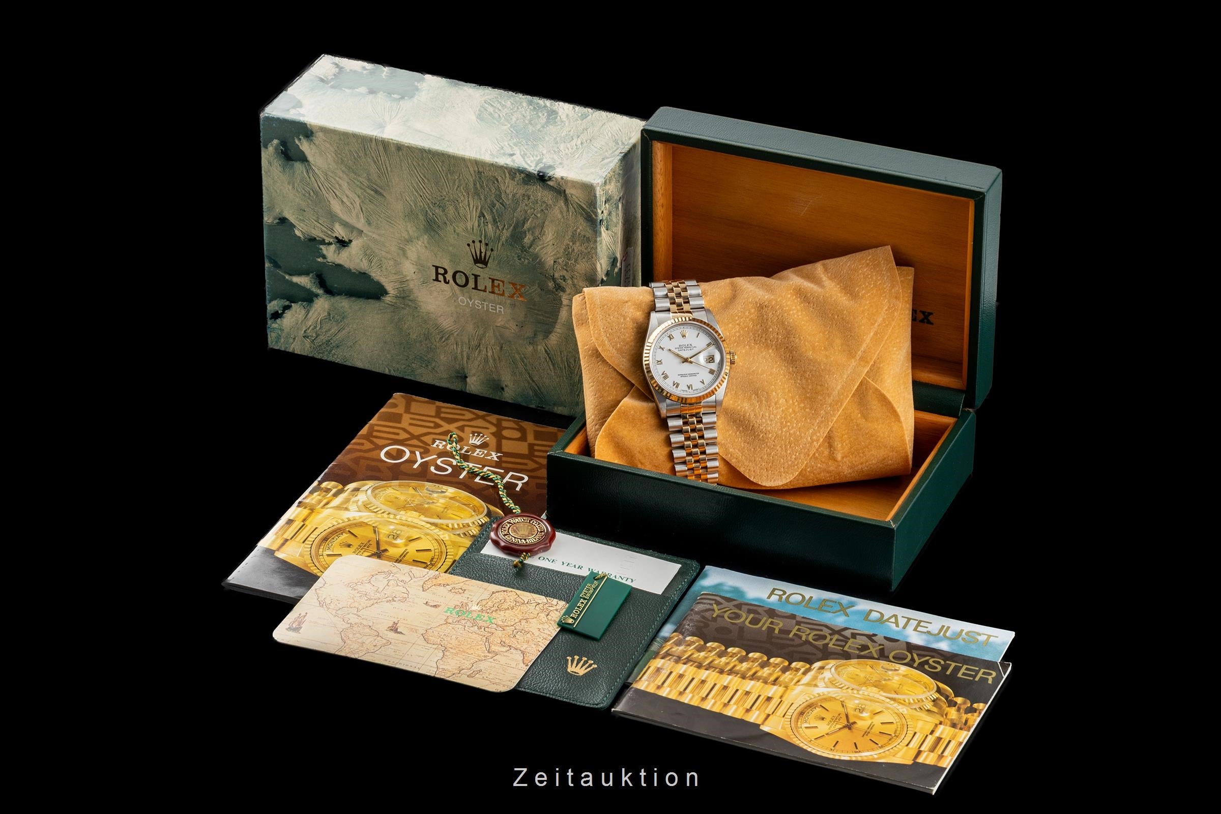 Rolex Datejust steel / gold automatic men's watch 16233  [2604719]