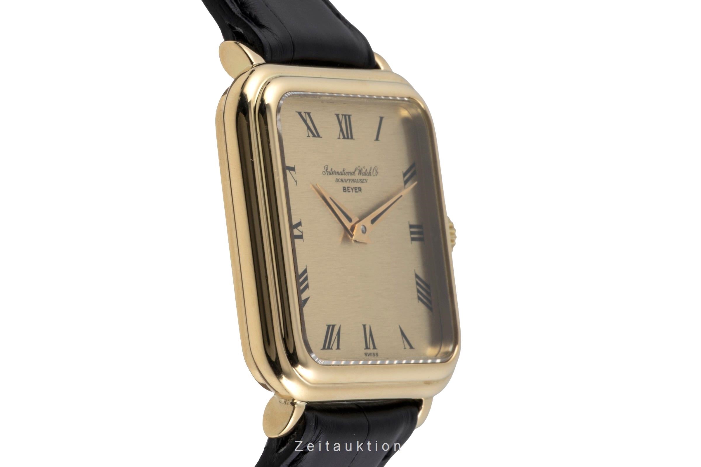 IWC Da Vinci 18K Gold Handaufzug Beyer Dial Herrenuhr Ref. R2576 Vintage [2604720]