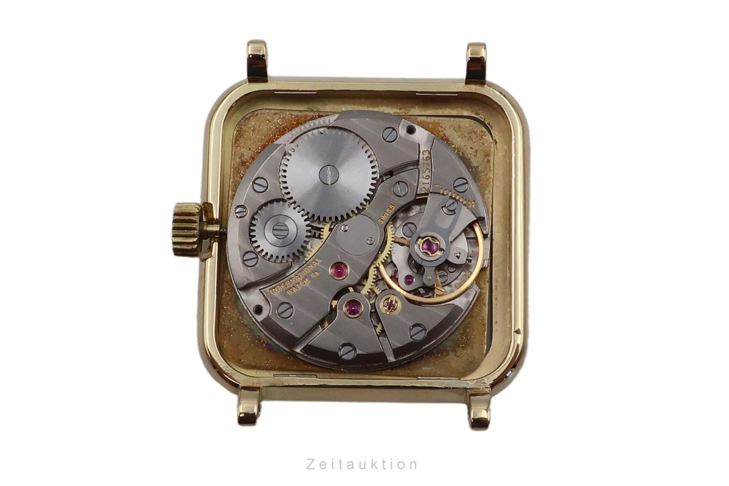 IWC Da Vinci 18K Gold Handaufzug Beyer Dial Herrenuhr Ref. R2576 Vintage [2604720]