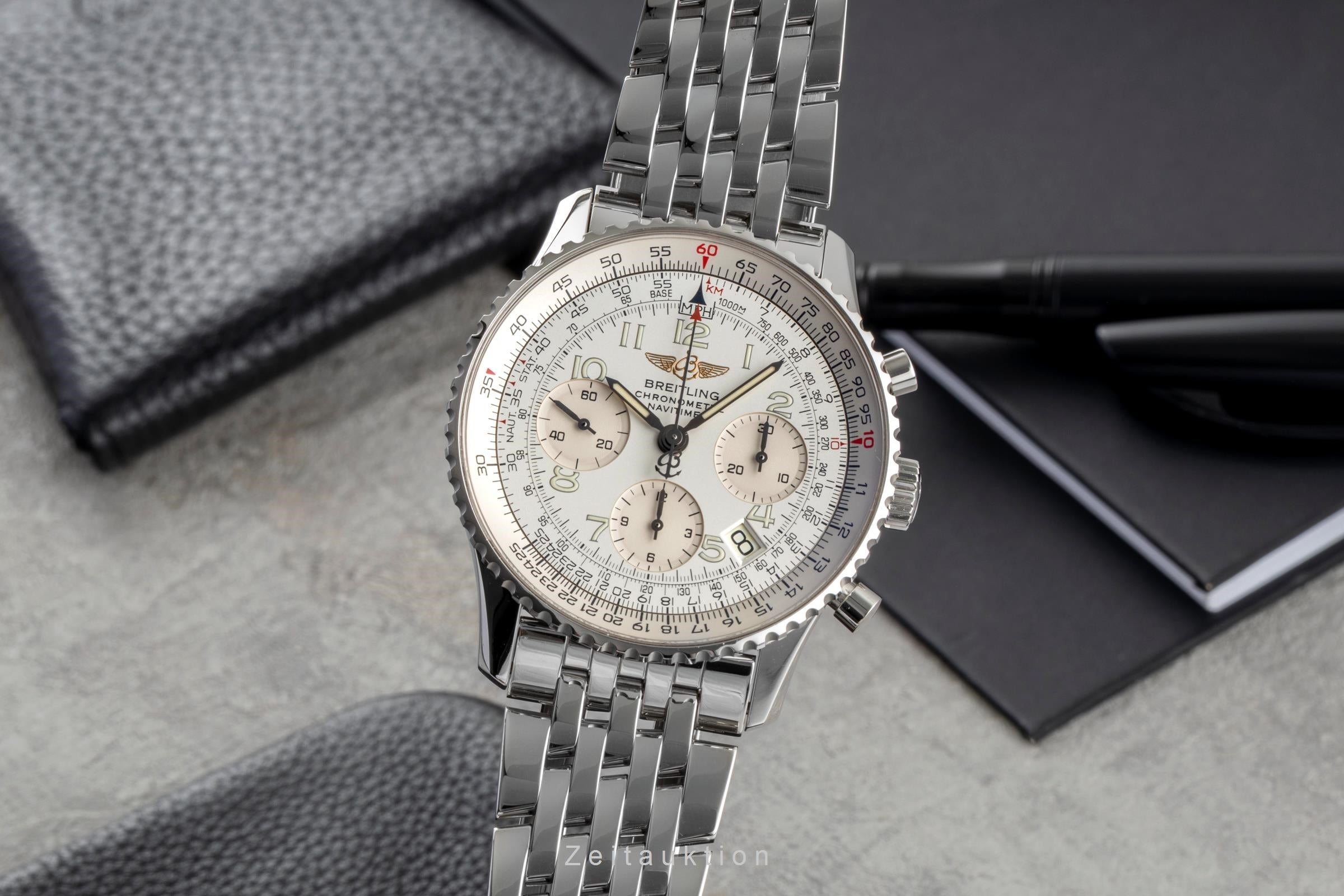 Breitling Navitimer chronograph steel automatic men's watch A2332212/G533  [2604722]