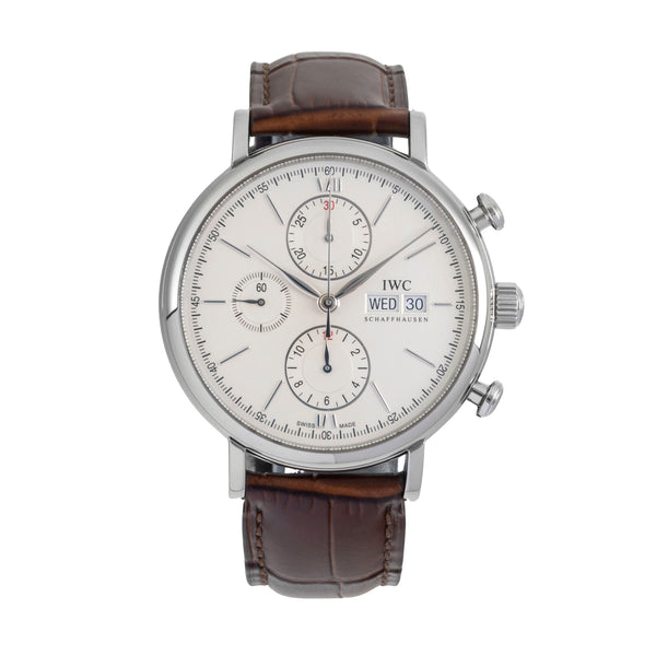 IWC Portofino chronograph steel automatic men's watch IW391007  [2604724]