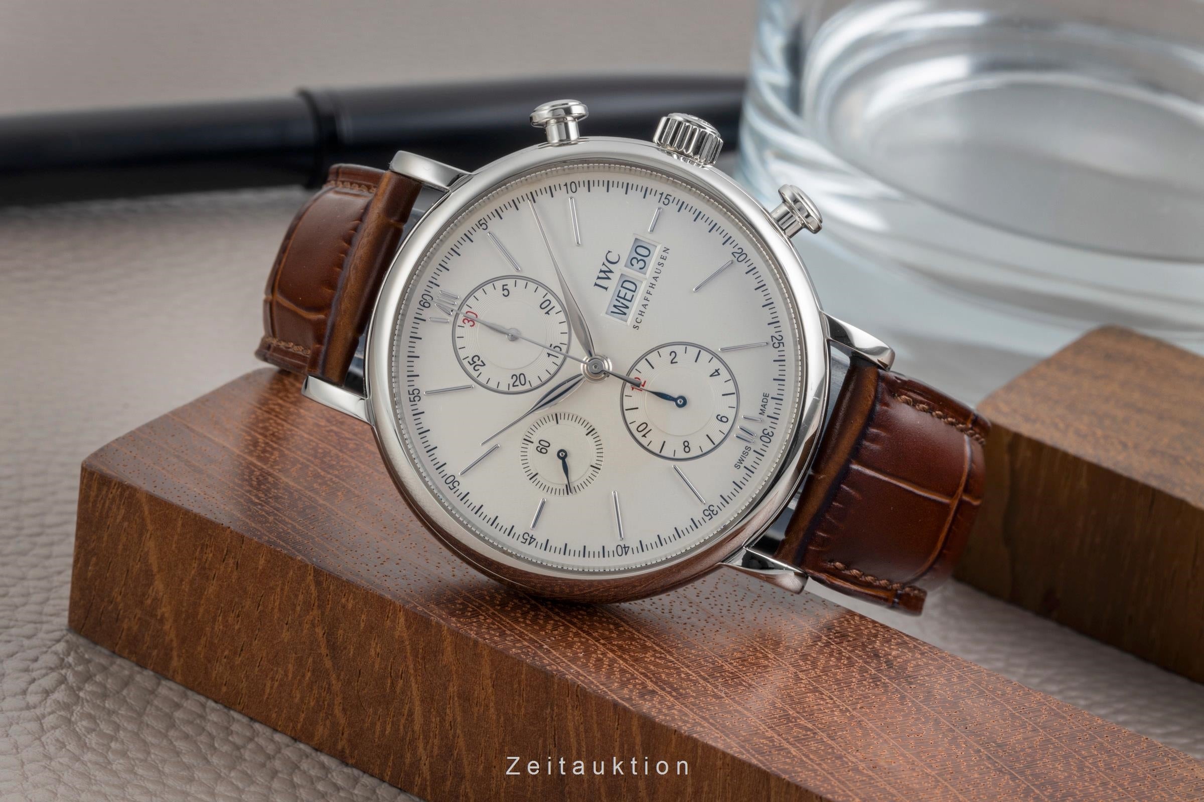 IWC Portofino chronograph steel automatic men's watch IW391007  [2604724]