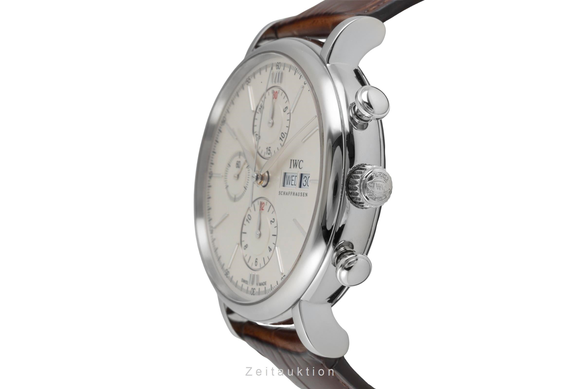 IWC Portofino chronograph steel automatic men's watch IW391007  [2604724]