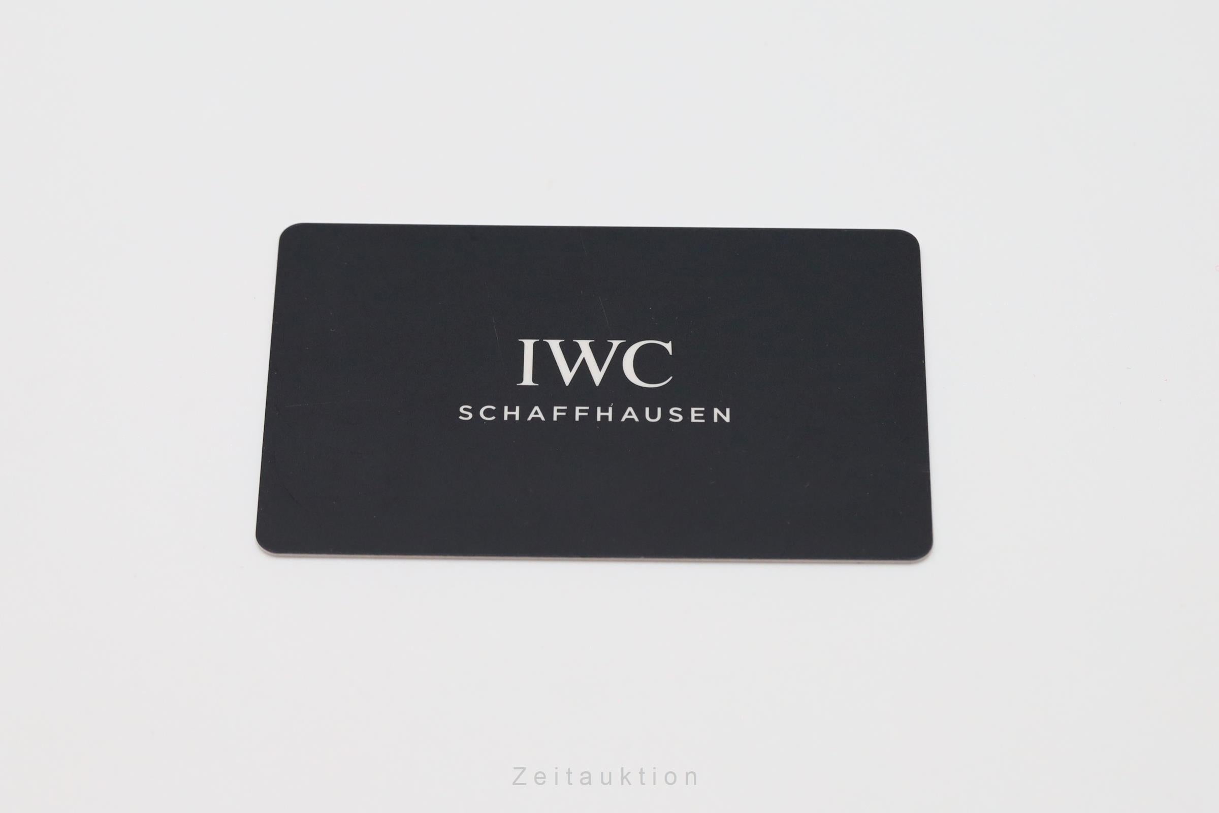 IWC Portugieser chronographe acier automatique montre pour hommes IW371606 LP: 9100EUR  [2604725]