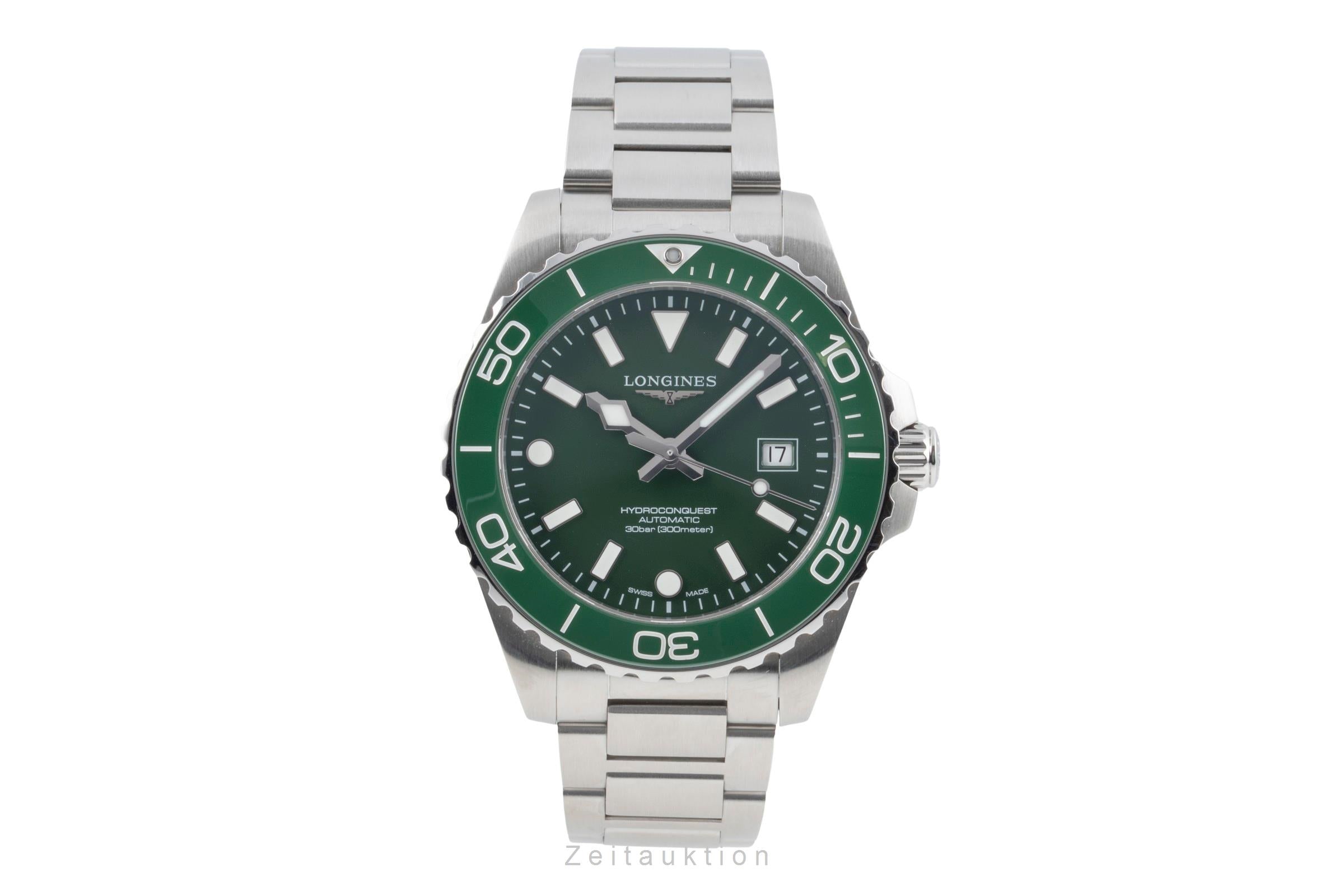 Longines Hydro Conquest acero automático reloj para caballeros L3.788.4.06.6 LP: 2150EUR  [2604727]