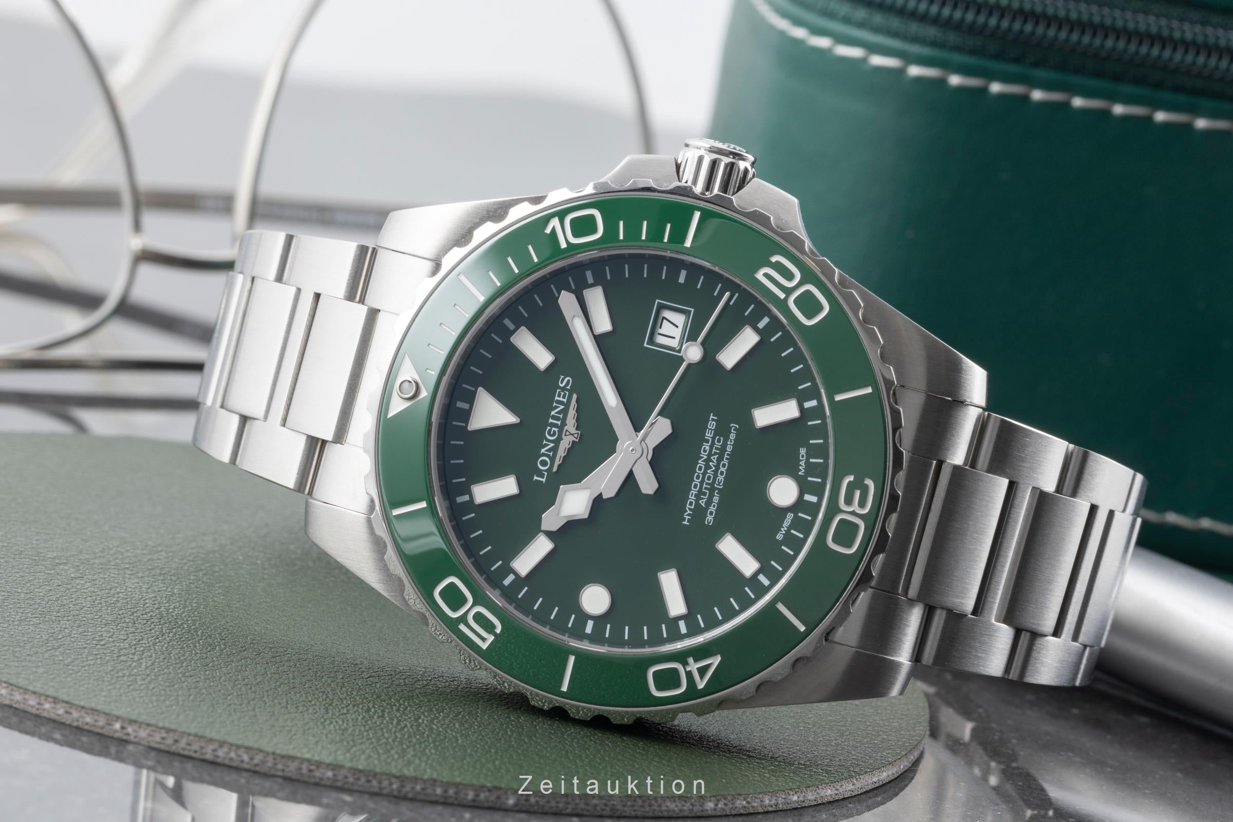 Longines Hydro Conquest acero automático reloj para caballeros L3.788.4.06.6 LP: 2150EUR  [2604727]