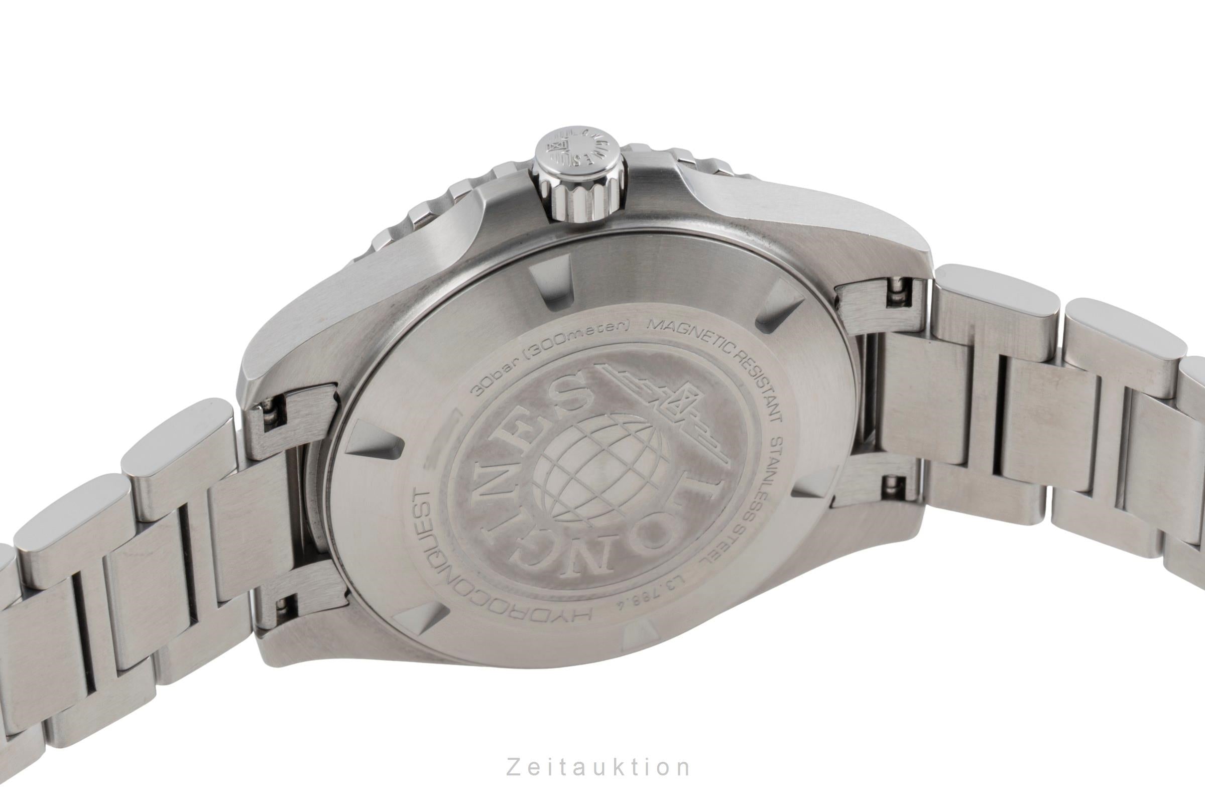 Longines Hydro Conquest acero automático reloj para caballeros L3.788.4.06.6 LP: 2150EUR  [2604727]