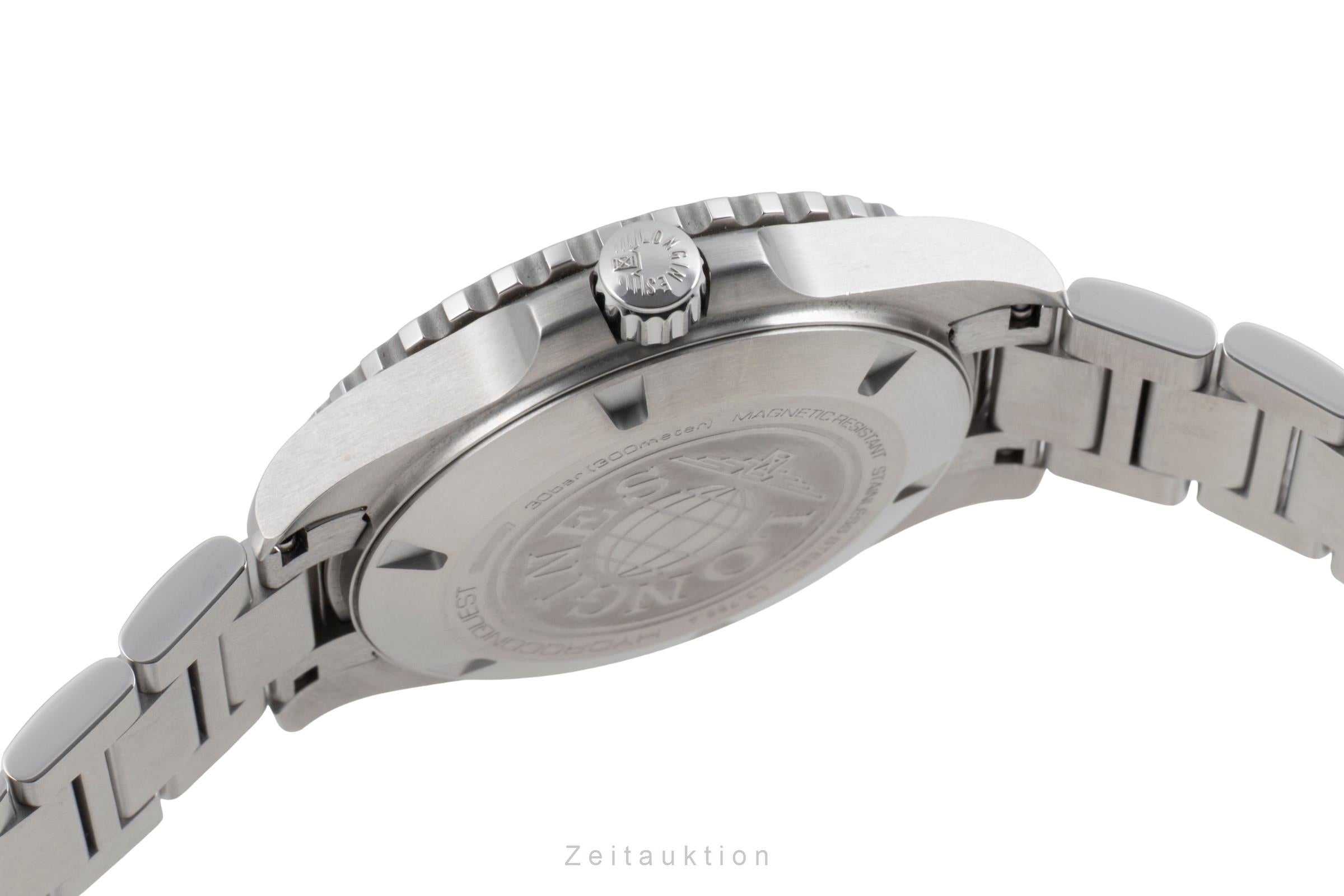 Longines Hydro Conquest acero automático reloj para caballeros L3.788.4.06.6 LP: 2150EUR  [2604727]