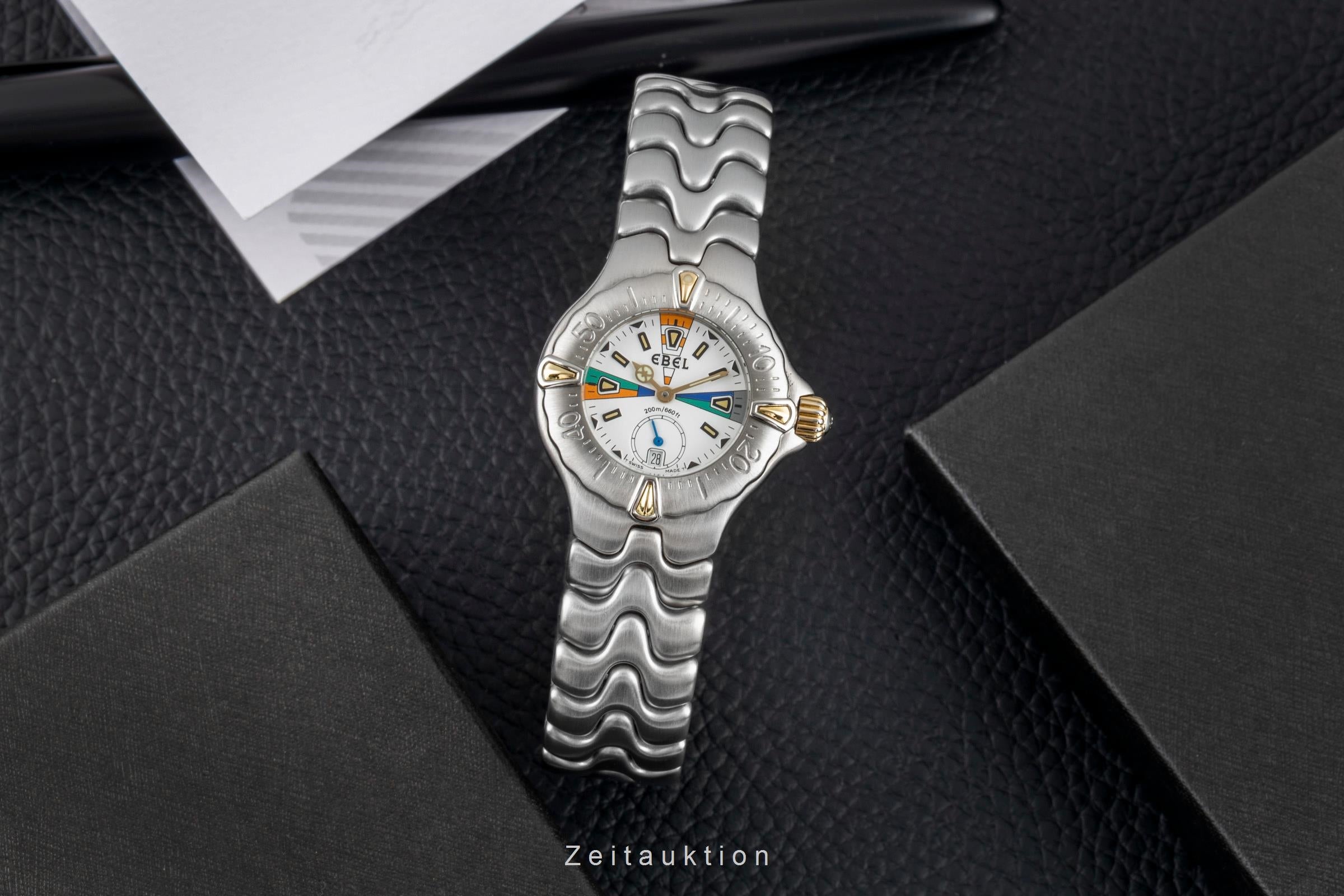 Ebel Sportwave acier / or  quartz montre pour femmes E6012521  [2604728]