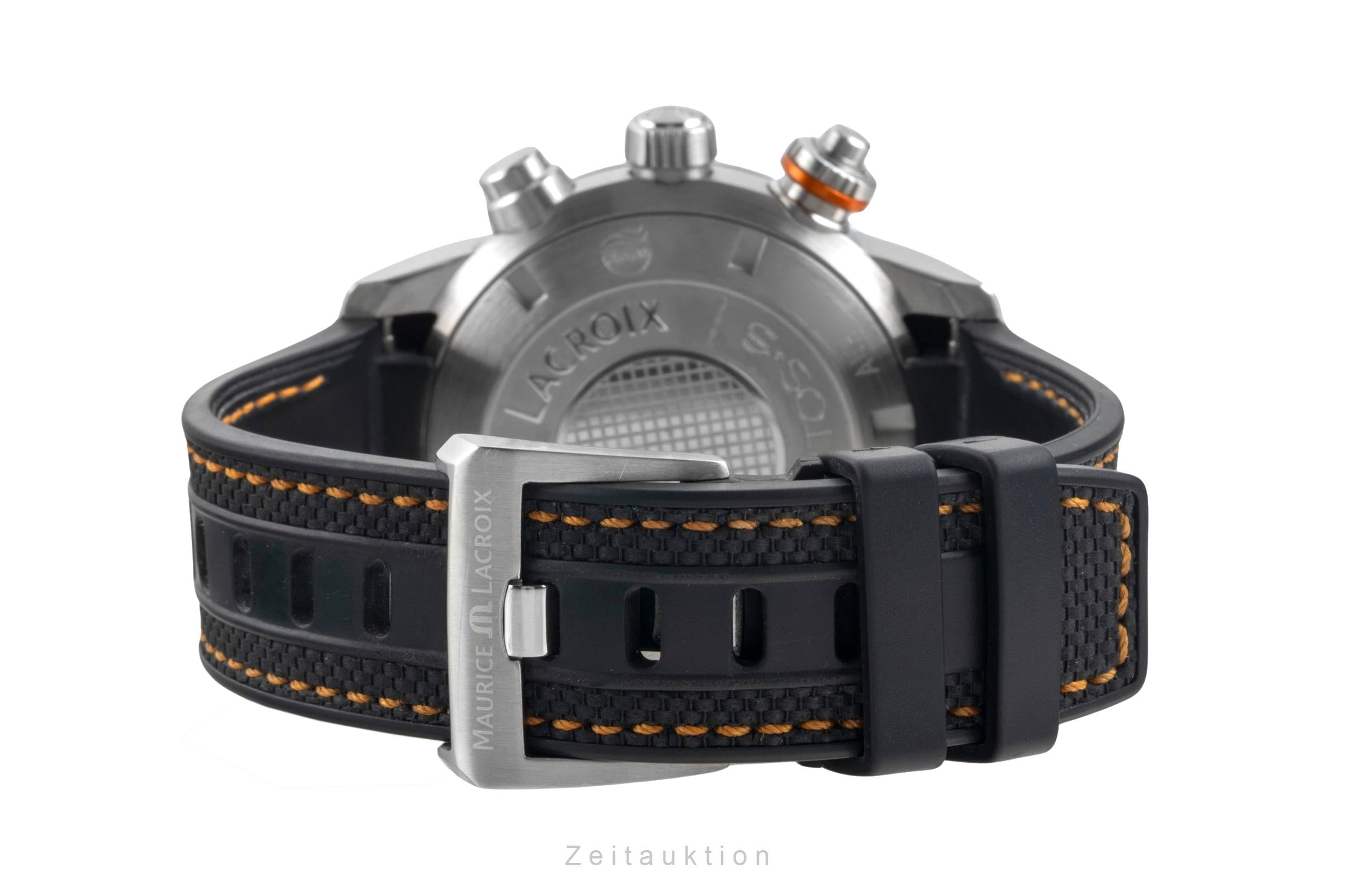 Maurice Lacroix Pontos chronograph steel automatic men's watch PT6008-SS001-332-1  [2604730]