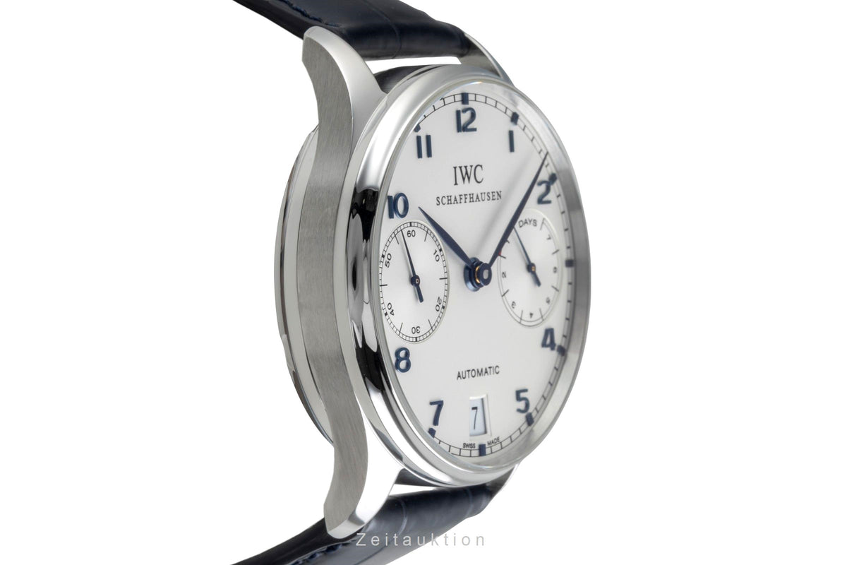 IWC Portugieser acciaio automatismo orologio da uomo IW500107 LP: 14000EUR  [2604731]