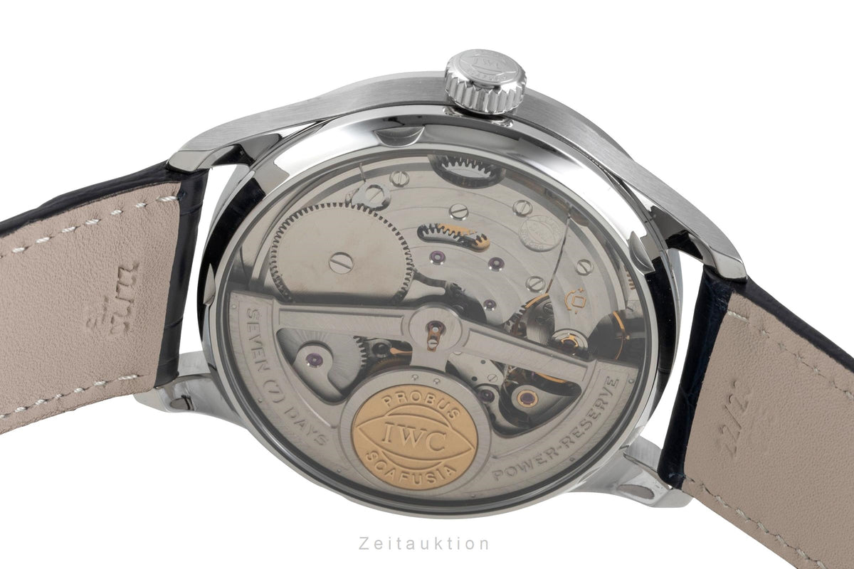 IWC Portugieser acciaio automatismo orologio da uomo IW500107 LP: 14000EUR  [2604731]