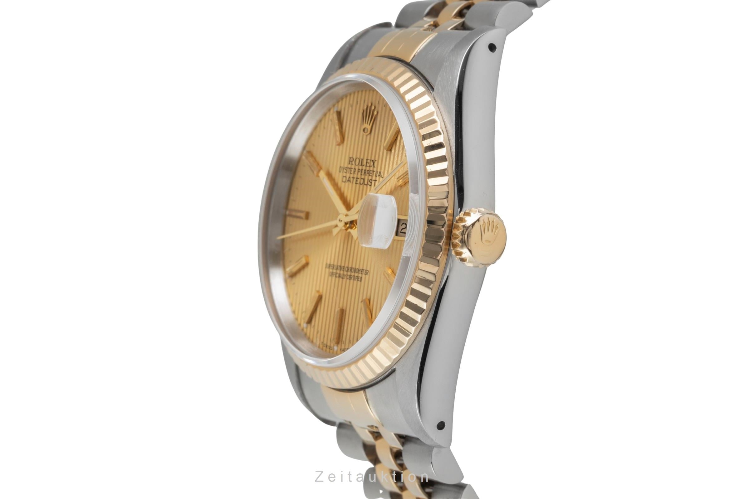 Rolex Datejust steel / gold automatic men's watch 16233 LP: 15350EUR  [2604732]