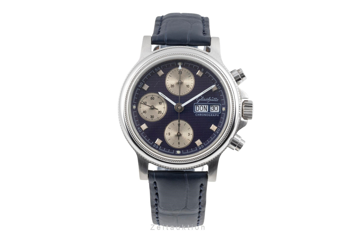 Glashütte chronograph steel automatic men's watch  [2604733]