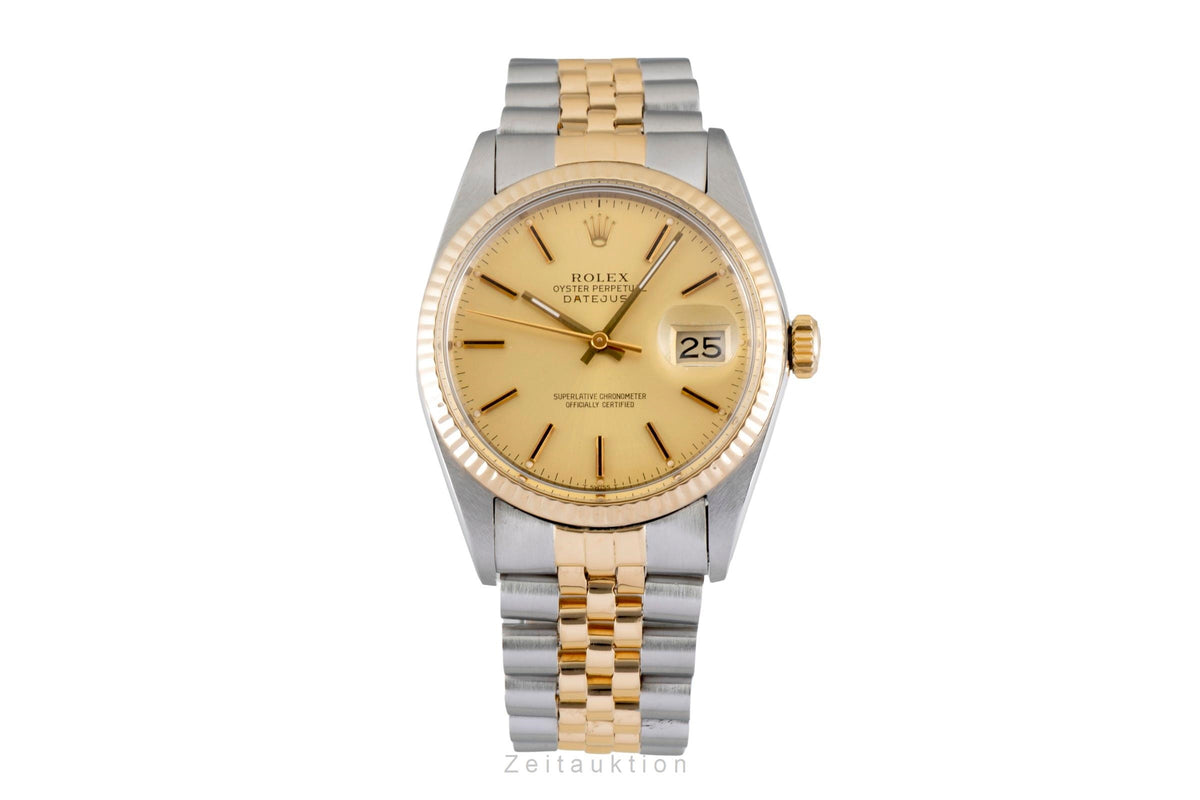 Rolex Datejust steel / gold automatic men's watch 16013 Vintage  [2604734]